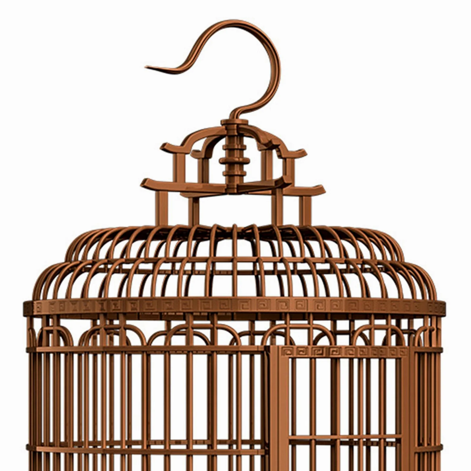 F Fityle Cage à Oiseaux de Luxe pour Perroquet, Grande Cage à perruches, Cage à Oiseaux pour aras, cacatoès, inséparables Gris, Petits Oiseaux, D