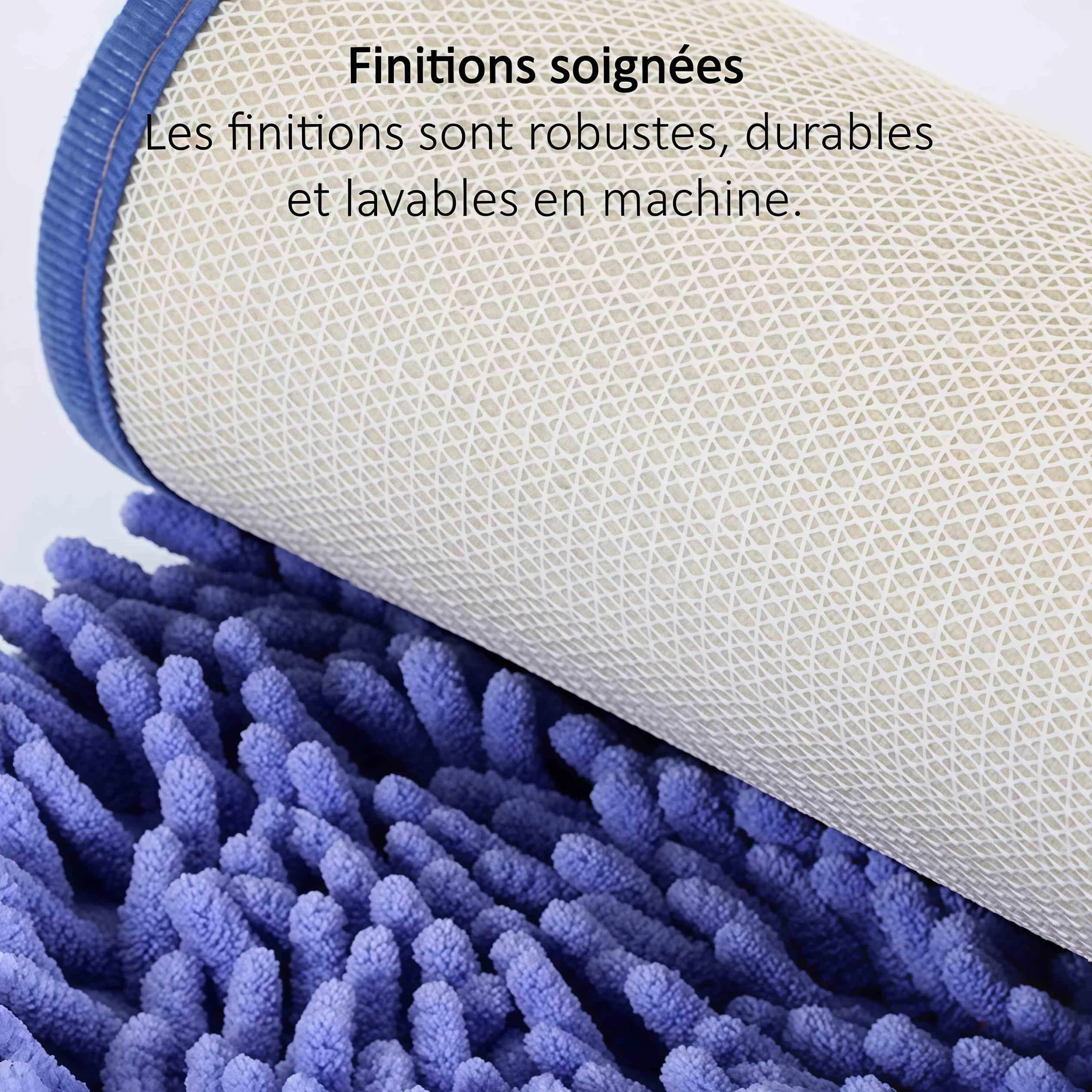 Ovanor Tapis Ultra-Absorbant Pattes d'Animaux 50x80CM Brun