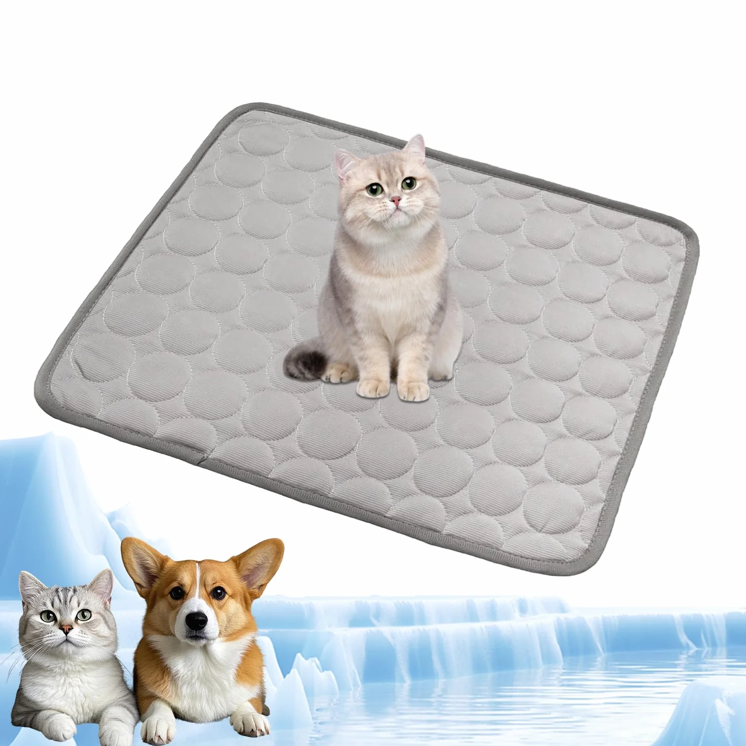 Tapis rafraîchissant pour chien et chat 62 x 50 cm