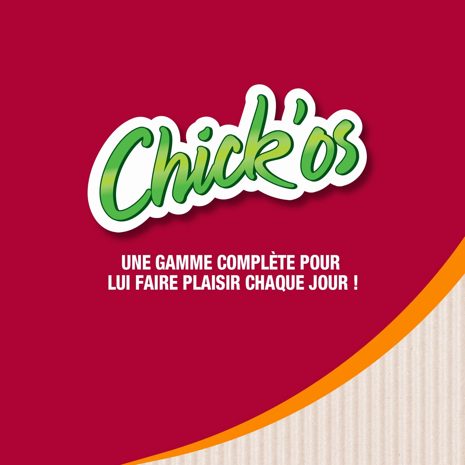 Chick'Os Pomme Riga 4185 Sachet 70 g
