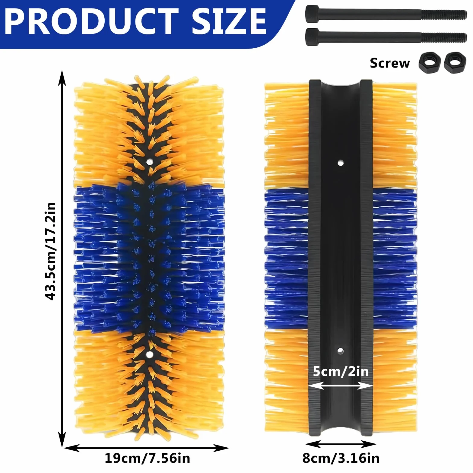 Brosse Anti-rayures Set Pour Bétail Vaches Chevaux Chèvres Bovins