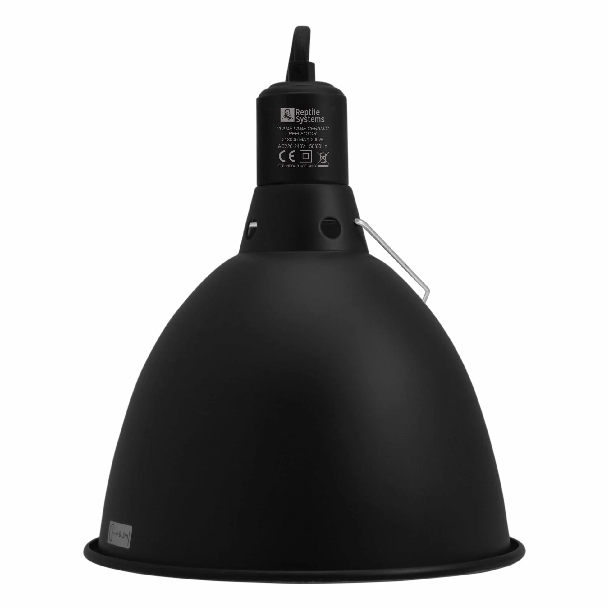 Reptile Systems Borne de Lumière avec Réflecteur Noir Édition L Ø 216mm