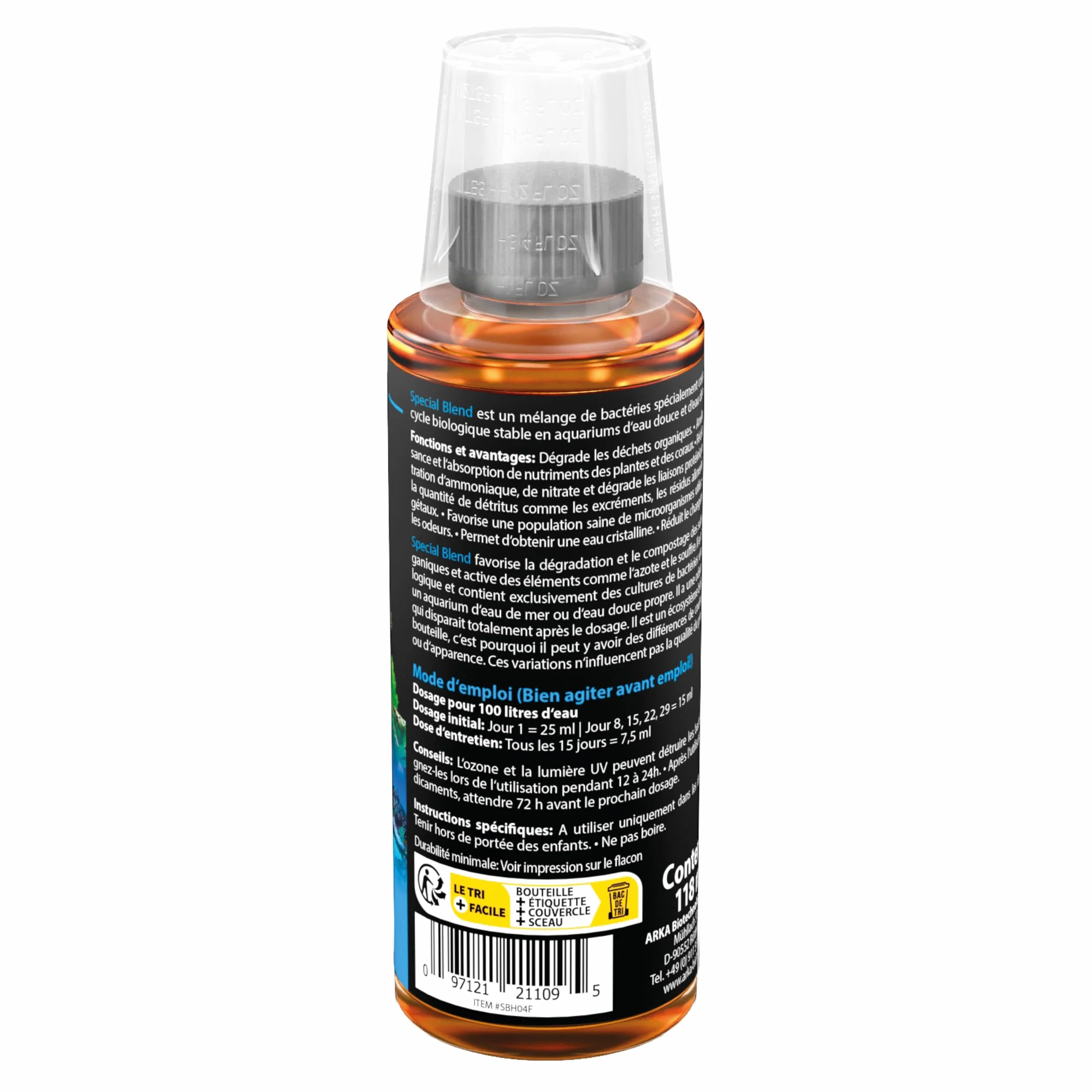 MICROBE-LIFT Special Blend Bactéries hautement Actives Aquarium Eau Douce mer