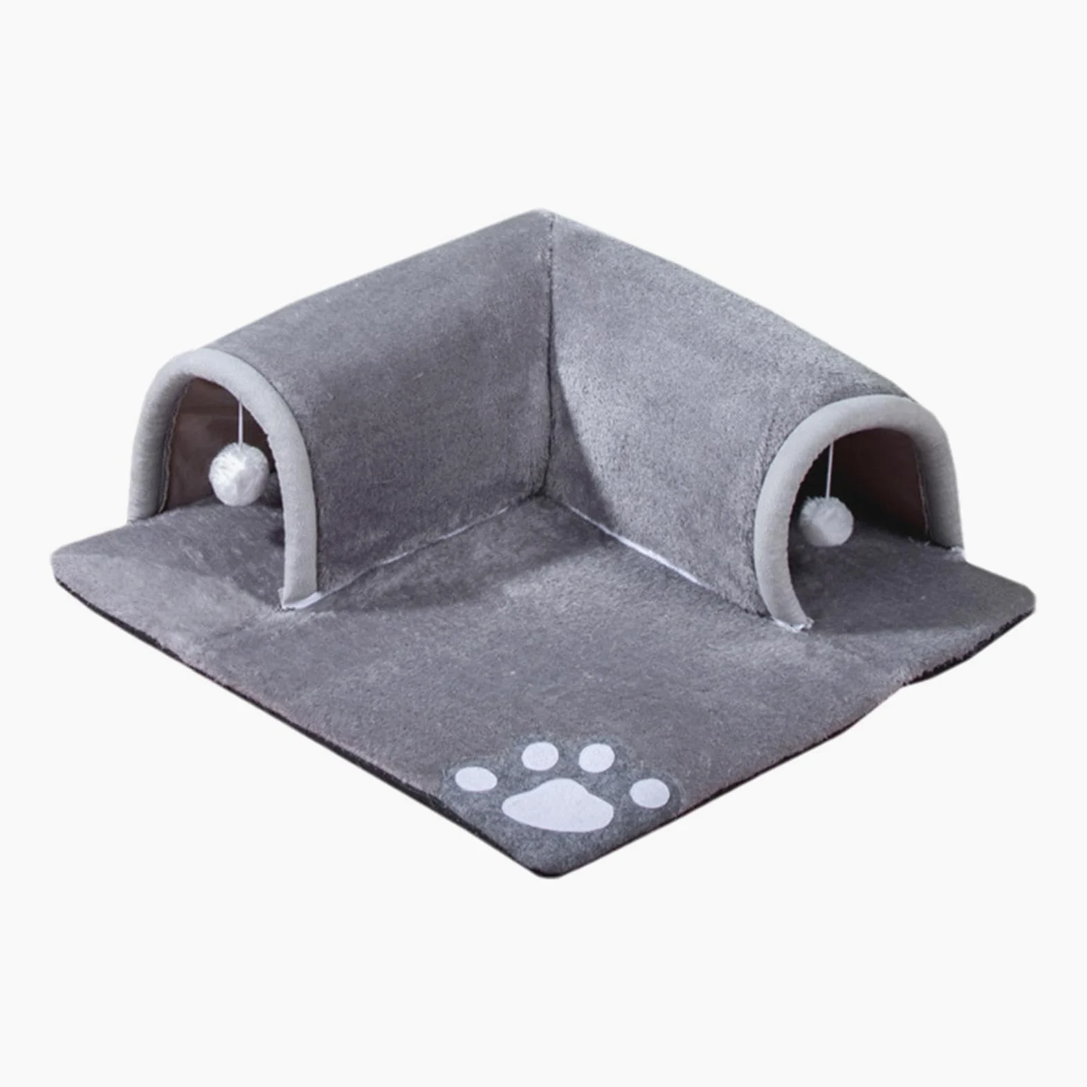 Tunnel pour chat - Jouet pour animal domestique - Nichoir portable | amovible pour petits animaux de compagnie, lapins, cochons d'Inde
