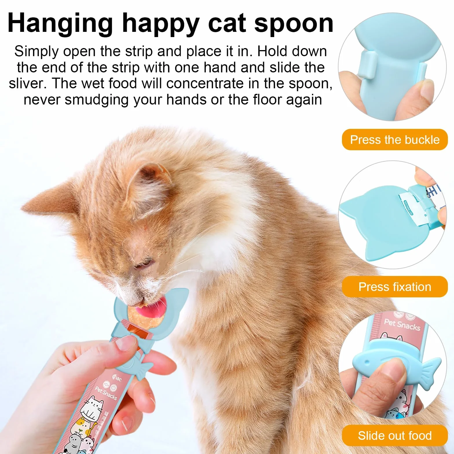 3 Pièces Couvercle Boite de Conserve, Couvercle Silicone pour Boîte en Réutilisable 3 Tailles Standard avec Cuillère à Friandises, Universels en Nourriture Humide pour Chats et Chiens