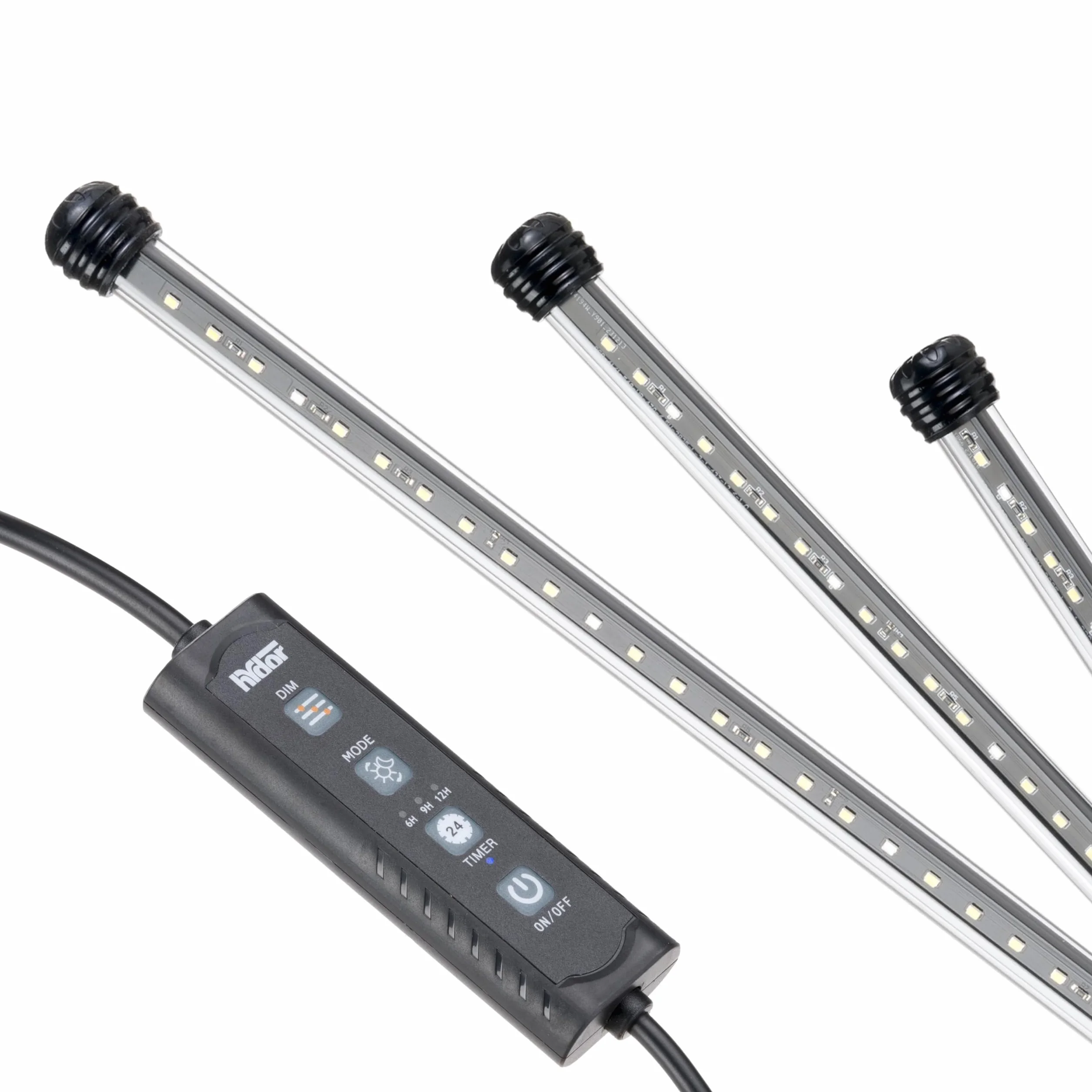 Hydor Aquarium 60L Complet Verre Blanc Lampe LED Filtre Interne 2 étages Chauffage 60x31,5x39,5 cm