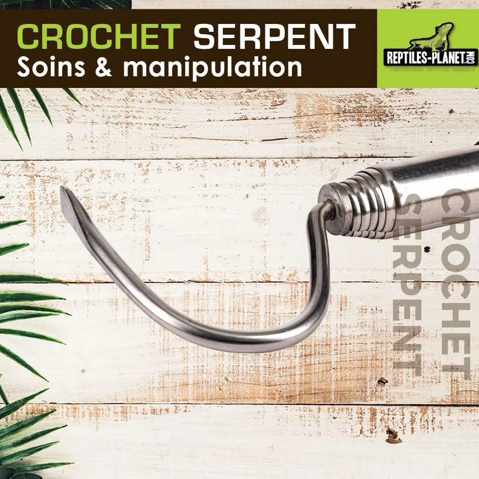 Reptiles Planet Crochet Téléscopique pour Serpent 60 cm
