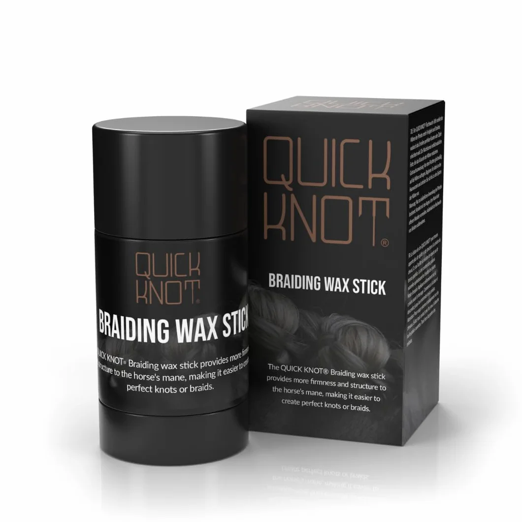Braiding Wax Stick 40 ml cire chevaux beurre karité cire abeille huile jojoba