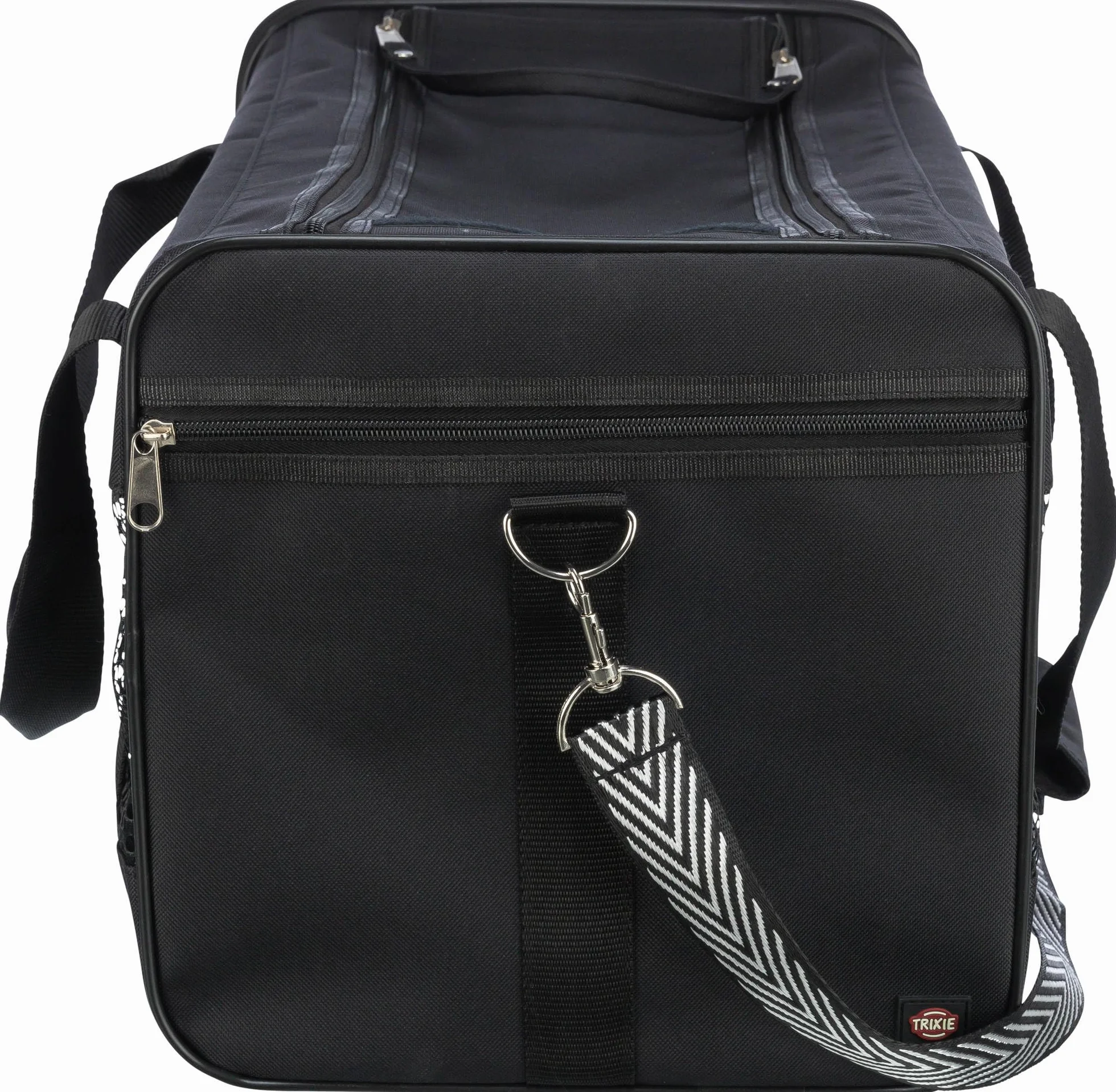 TRIXIE Sac à bandoulière et de transport Ryan 30 x 30 x 54 cm noir pour chien chat