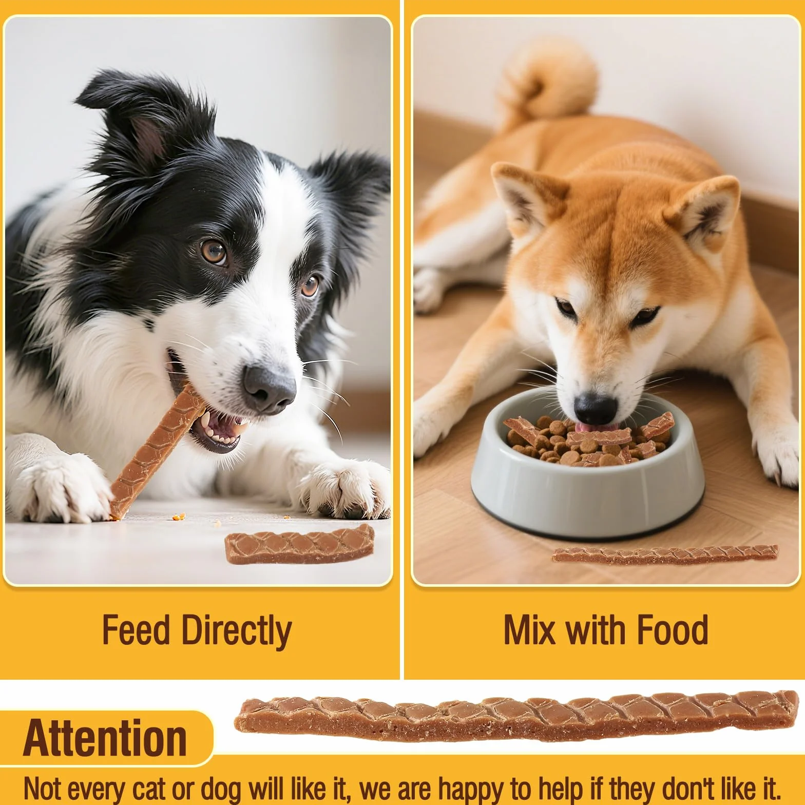 Friandises pour Chien Saumon Séché Lamelles Tendres Snacks sains à mâcher Riche en Protéines Faible en Gras 100g