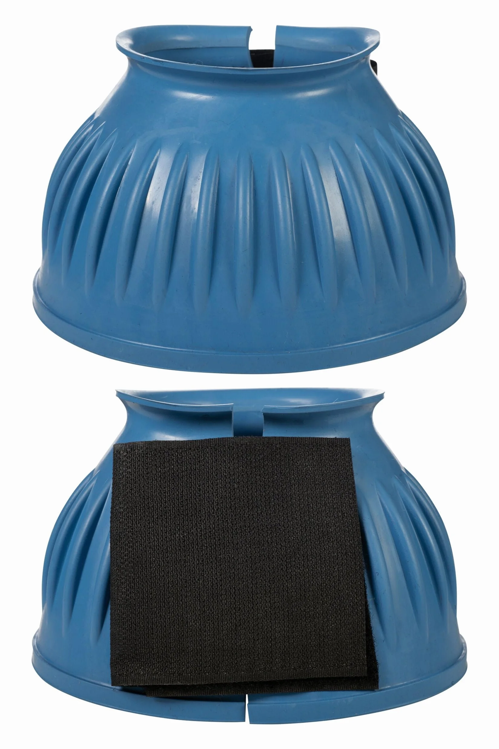 Cloches en caoutchouc HKM avec fermeture à scratch, 1 paire Rose L