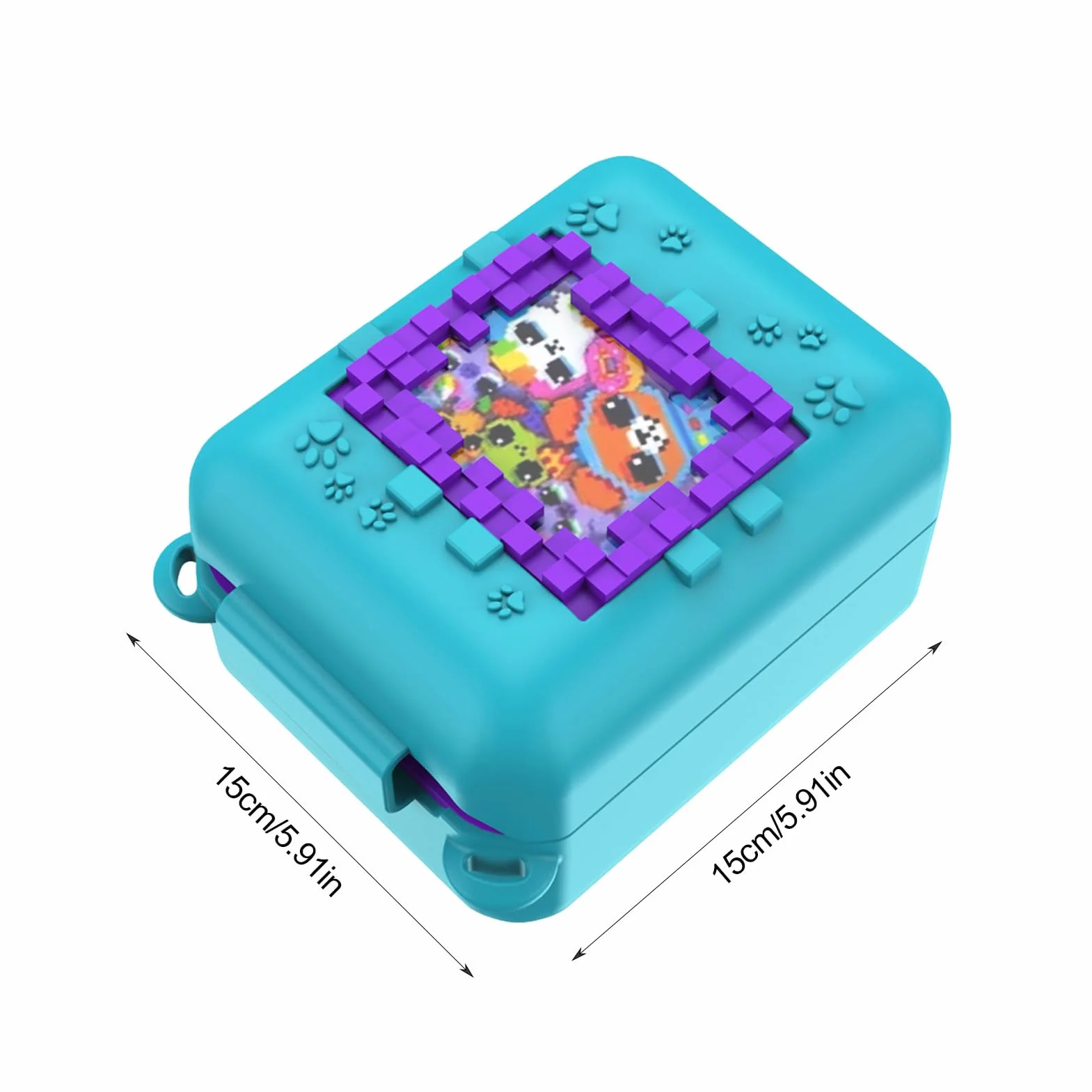 Étui portable en silicone pour animal de compagnie numérique Bitze-e - Housse de protection