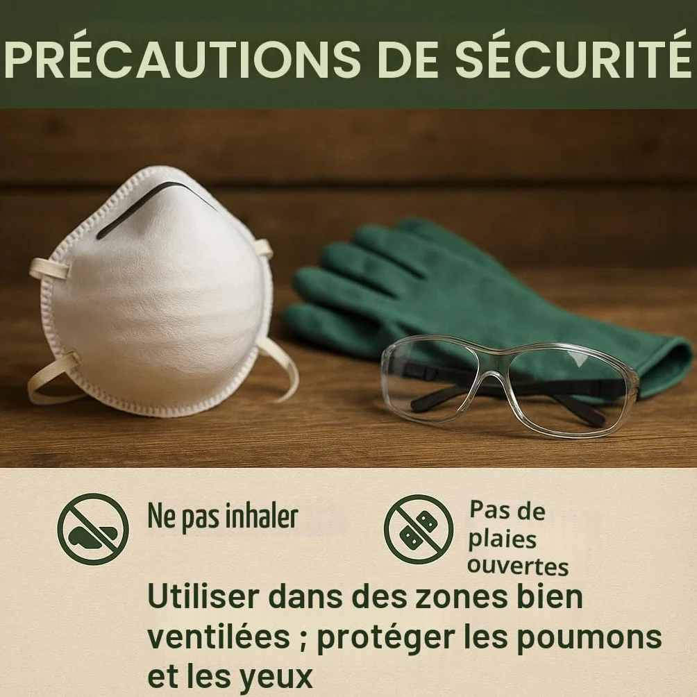 GiDeli Terre de diatomée pour poulets 100% pure non calcinée contre l'acarien rouge 10 kg