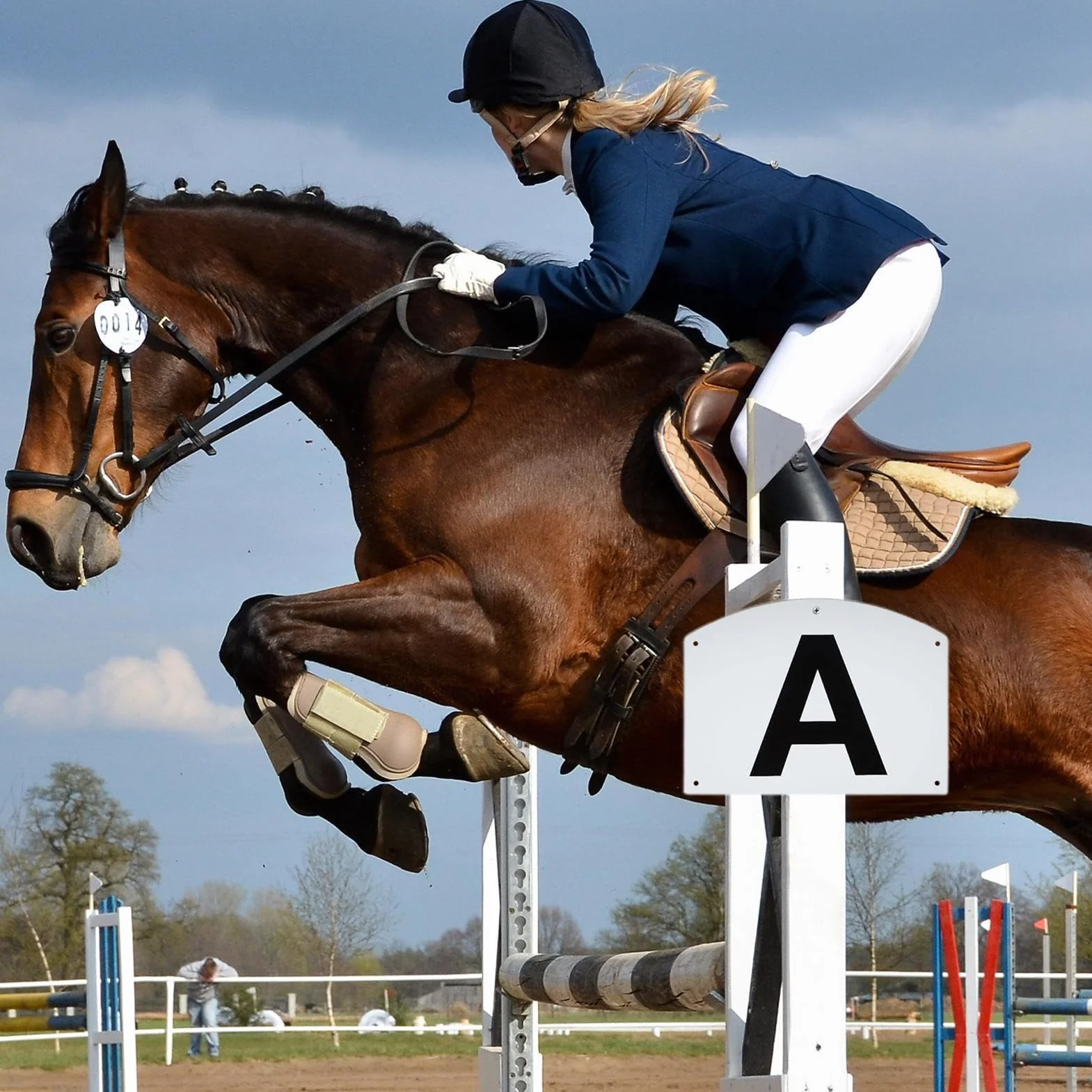 Dressage Markers 8 Pieces Sturdy Letter Marks Complete Set