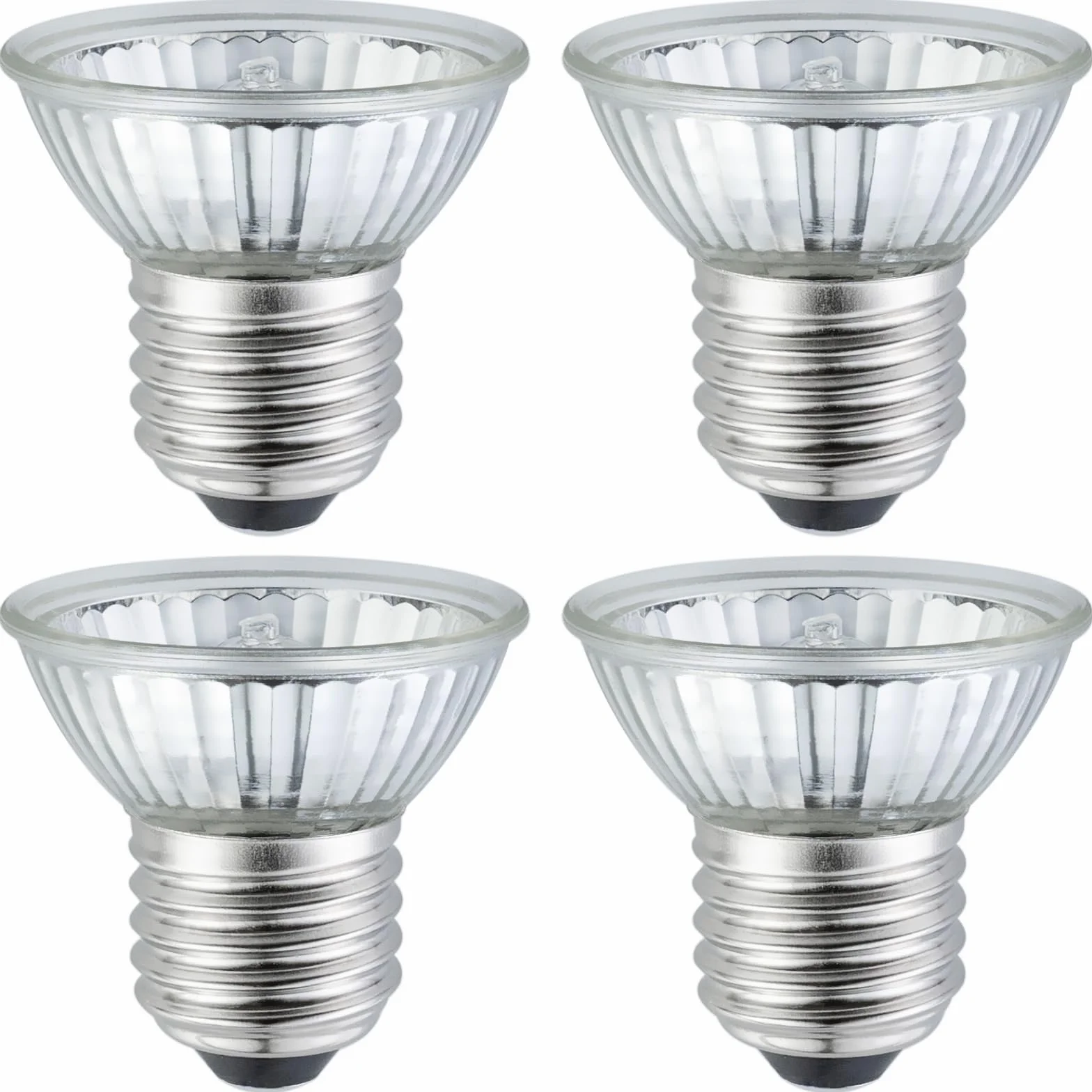Lot de 4 ampoules chauffantes E27 75 W pour reptiles UVA UVB intensité variable