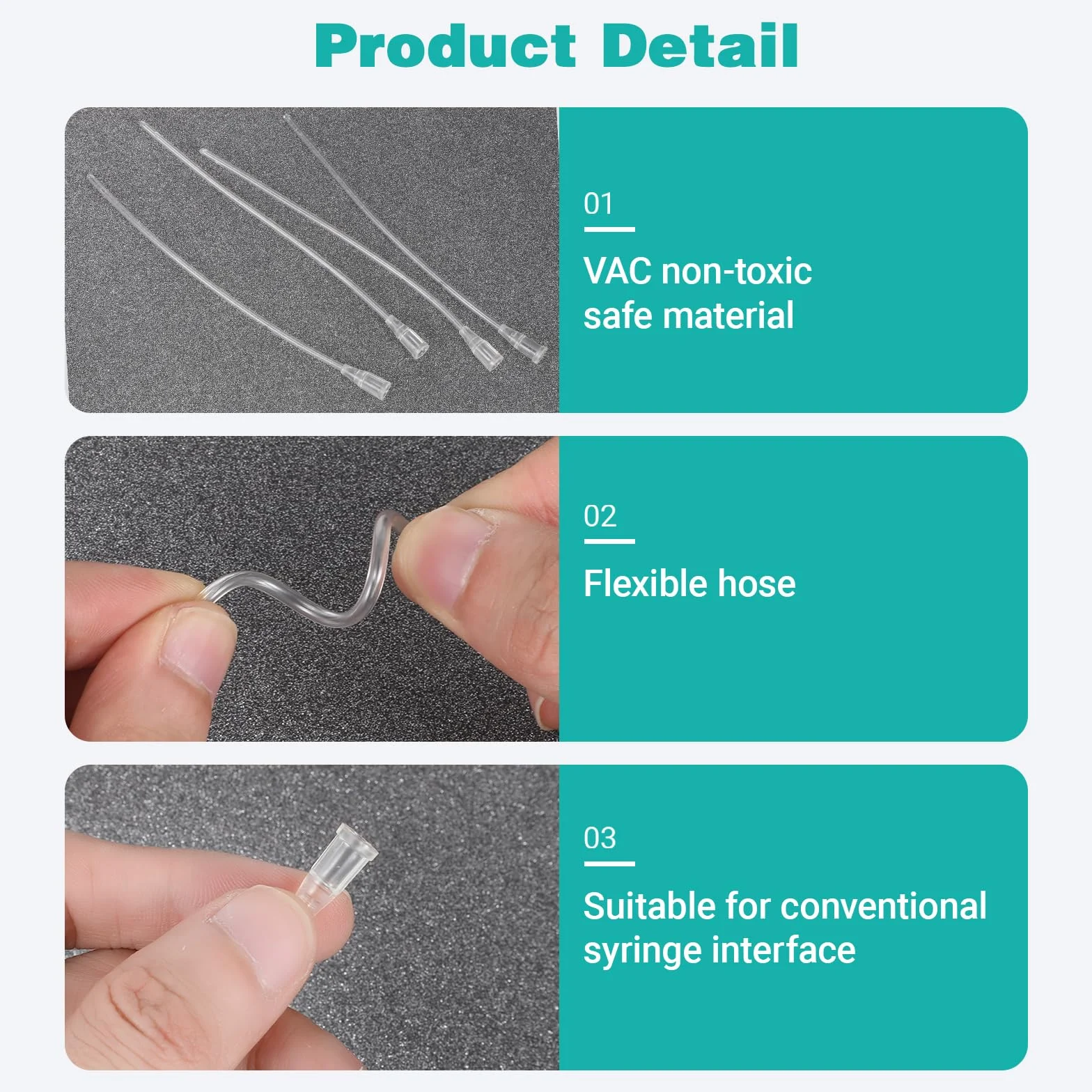 Lot de 10 tuyaux seringues 10 ml accessoires alimentation pour oiseaux pigeons outil manuel
