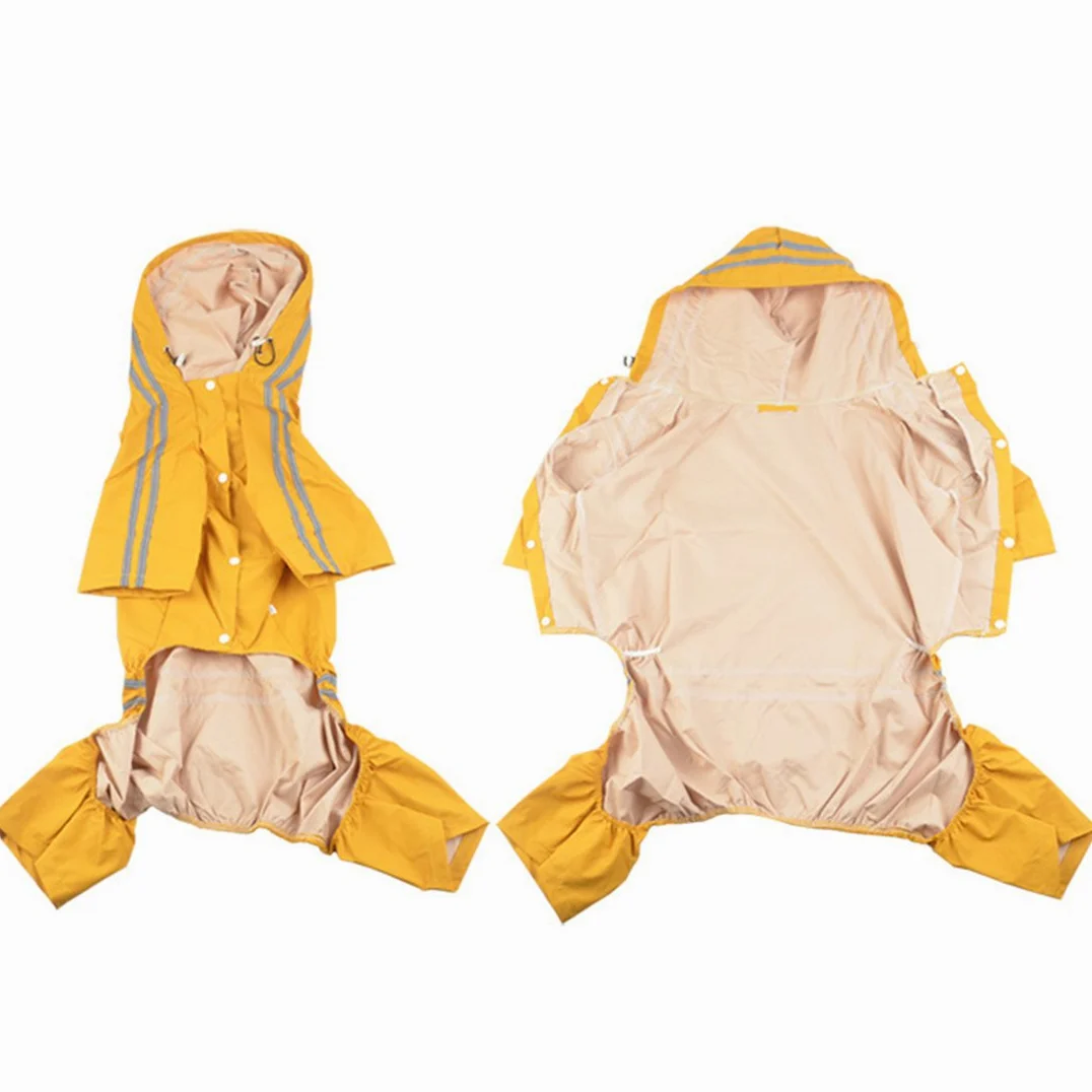 Manteaux de Pluie imperméables pour Chien, imperméable pour Chien, imperméable réfléchissant, grands Chiens, Quatre Pattes, Veste de Pluie, imperméable pour ani