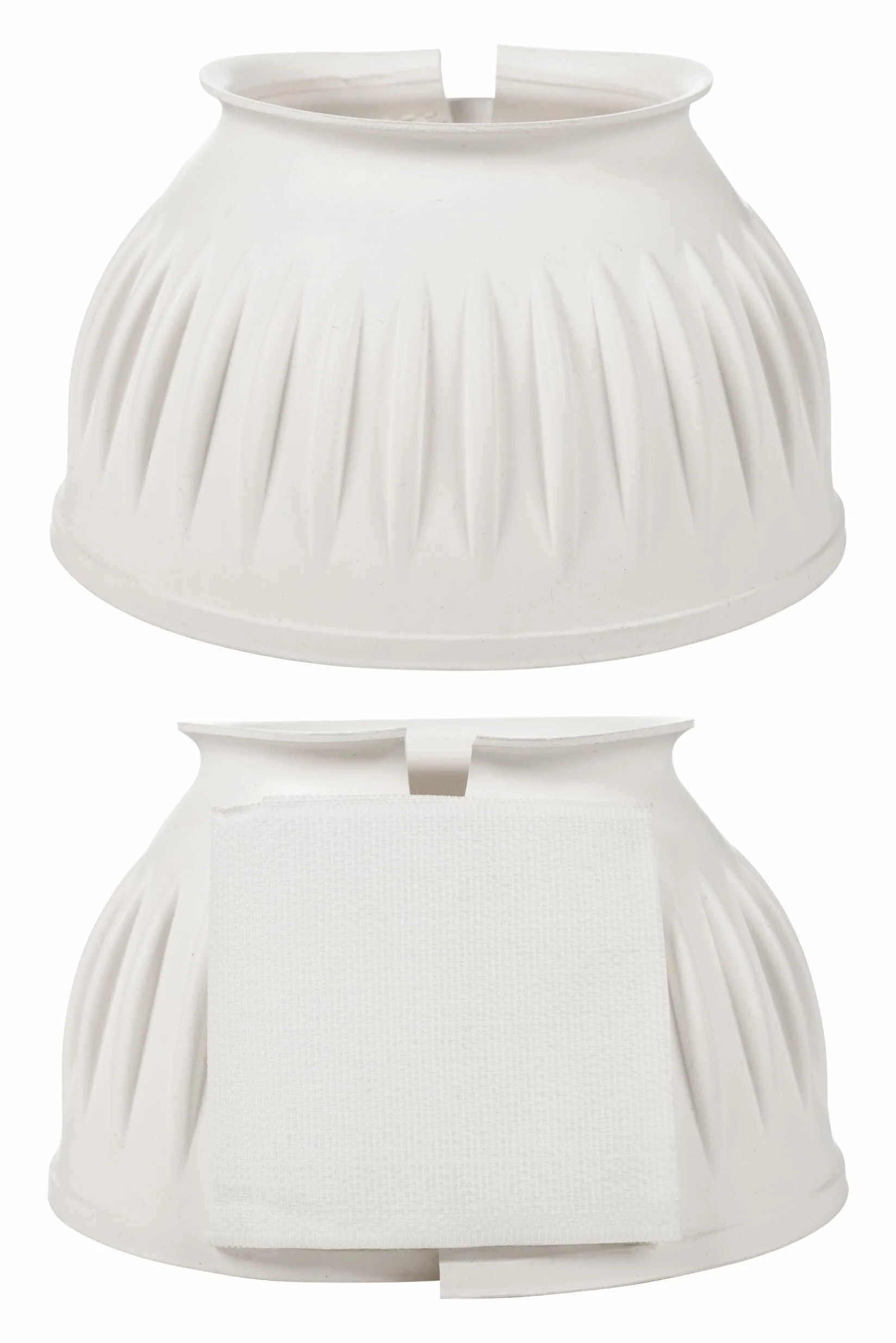 Cloches en caoutchouc HKM avec fermeture à scratch, 1 paire Rose L
