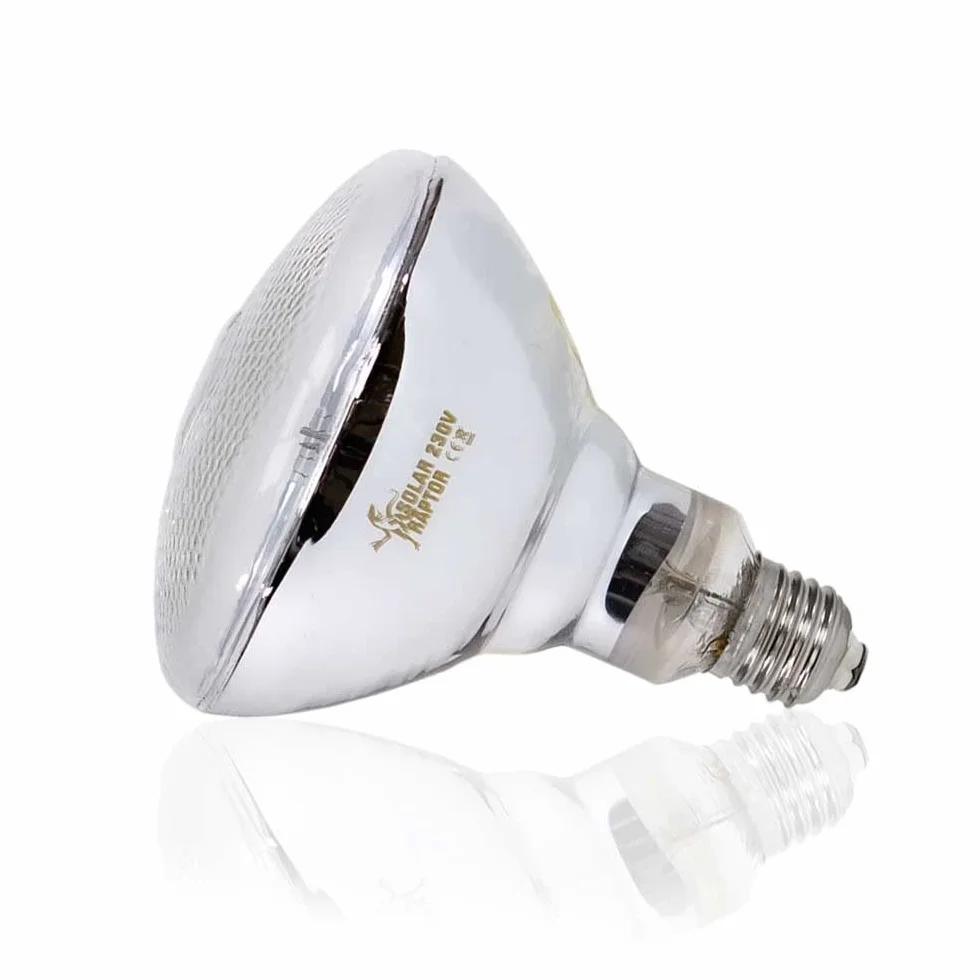 SOLAR RAPTOR Projecteur UV mixte 100 W Lampe à vapeur métallique UV-A UV-B pour terrarium