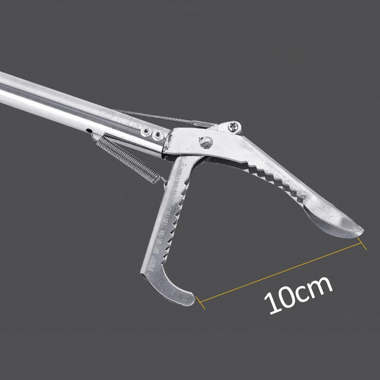 MagiDeal Pince à Serpent en Acier Inoxydable 75CM Crotales Grabber Reptile Grabber