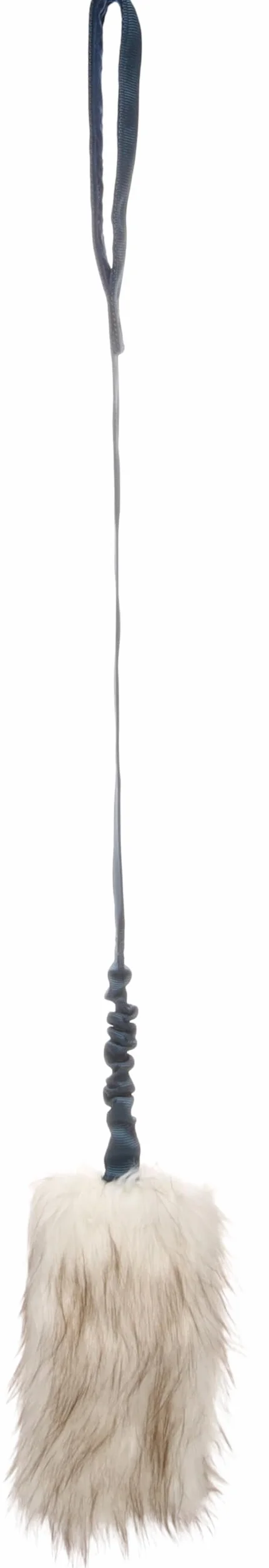 Flamingo Jouet Fauxtra Élastique Peluche Longue Blanc pour Chiens 100x12x4 cm