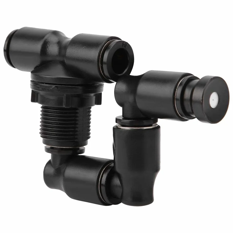 Buse de Terrarium Reptiles Fogger Mist Sprinkler 360° Réglable, Arroseur de Brouillard Mini Pulvérisation