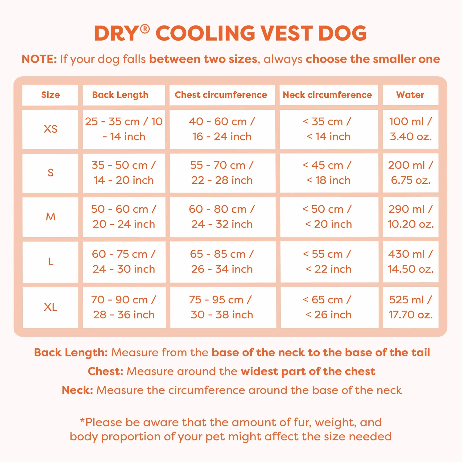 Suitical Dry Cooling Vest Chien XS Argent