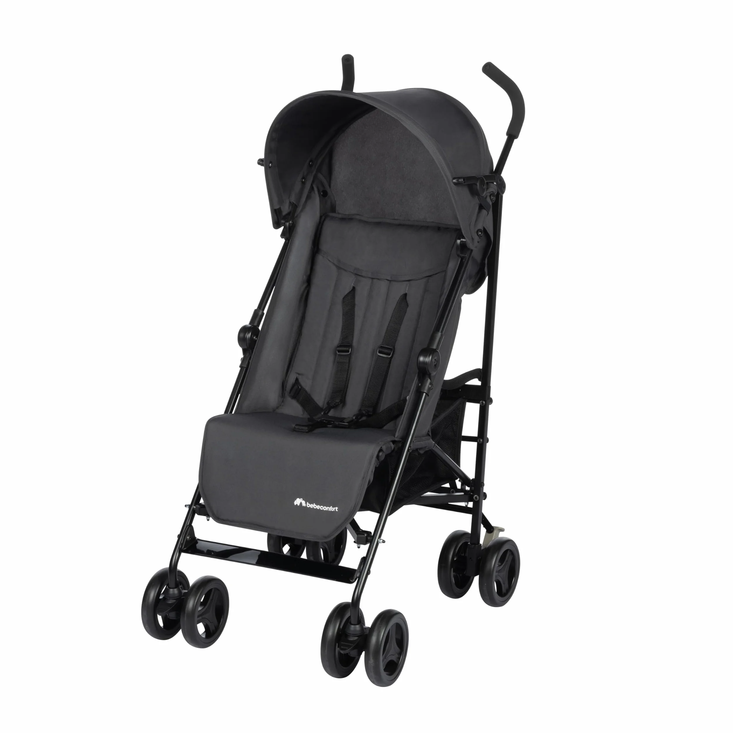 Bebeconfort Rainbow Poussette Canne Multipositions Compacte Légère 6 mois à 4 ans 22 kg Mineral Graphite