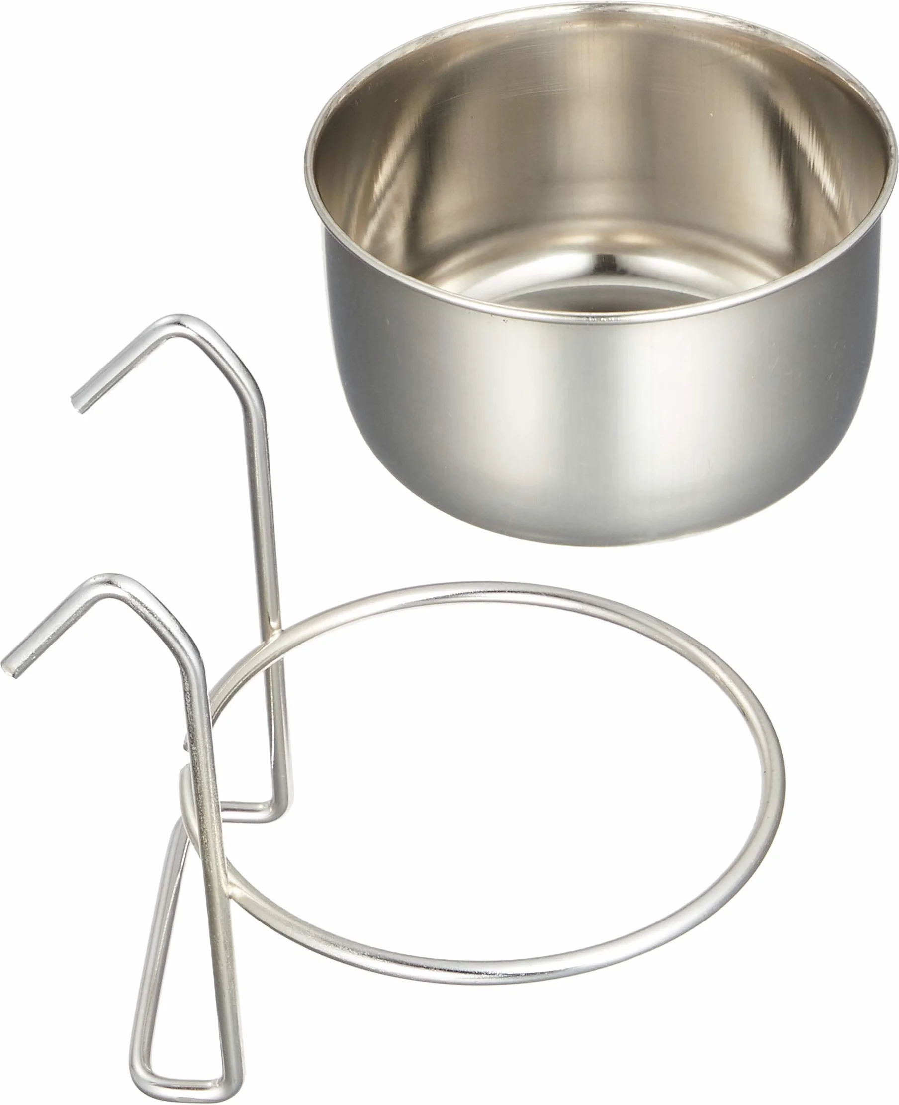 Ferplast SIRIO L304 mangeoire acier inox pour cages à oiseaux