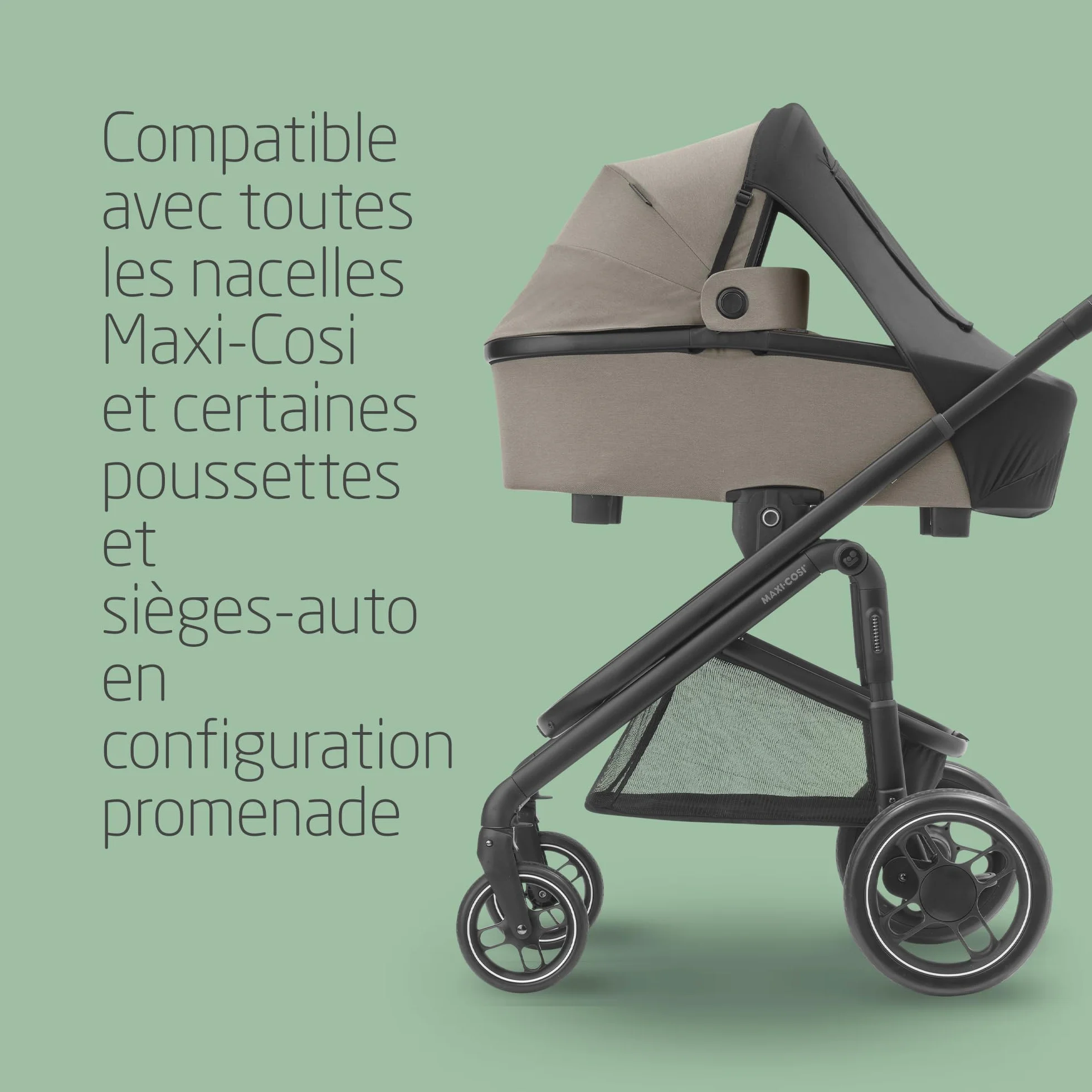 Maxi-Cosi Pare-soleil Protection UPF 50+ Fenêtre cache-cache Protection solaire bébé Noir