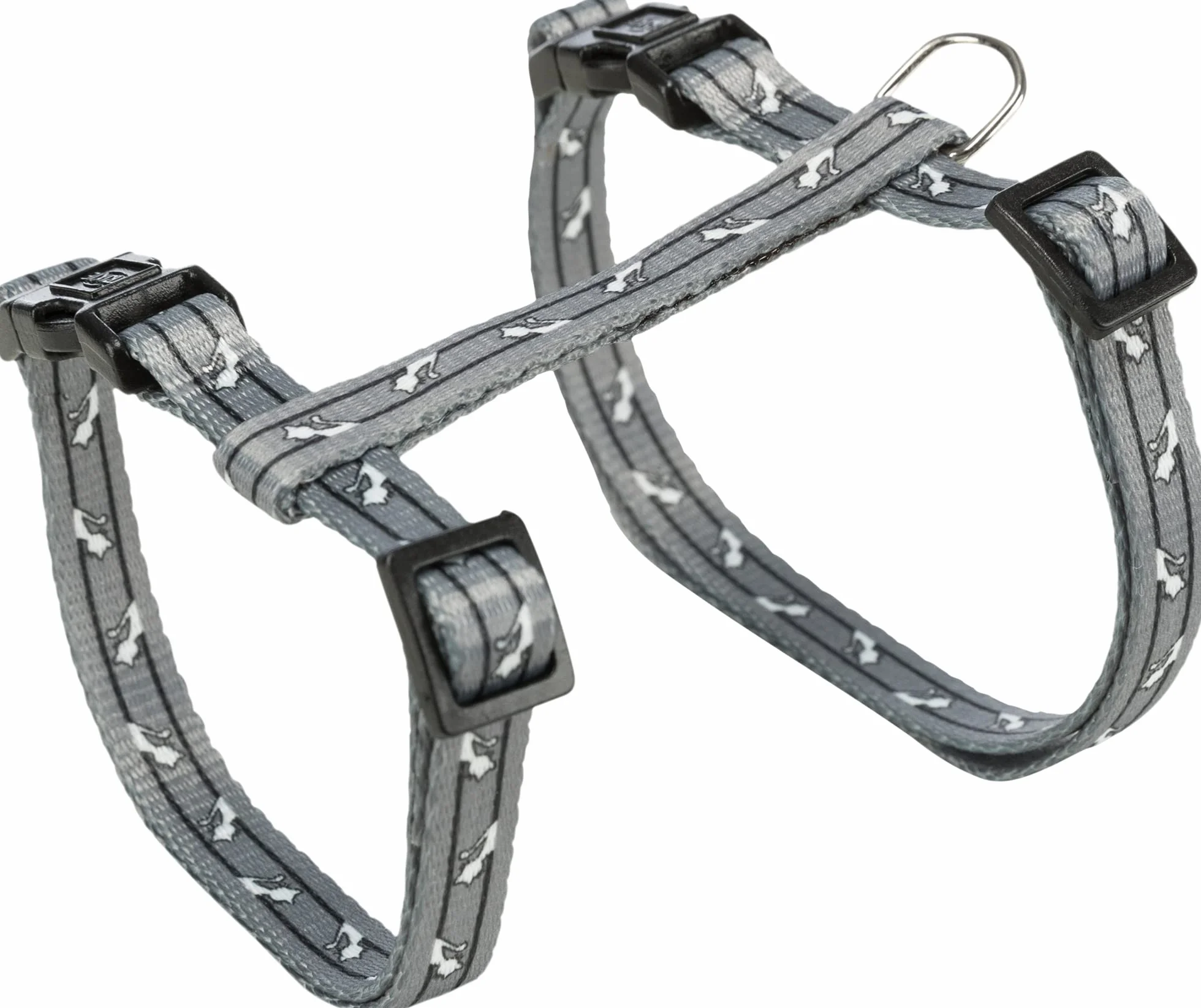 TRIXIE Harnais pour chats avec laisse 27-45 cm 1,20 m sangle réglable fermetures à cliquet