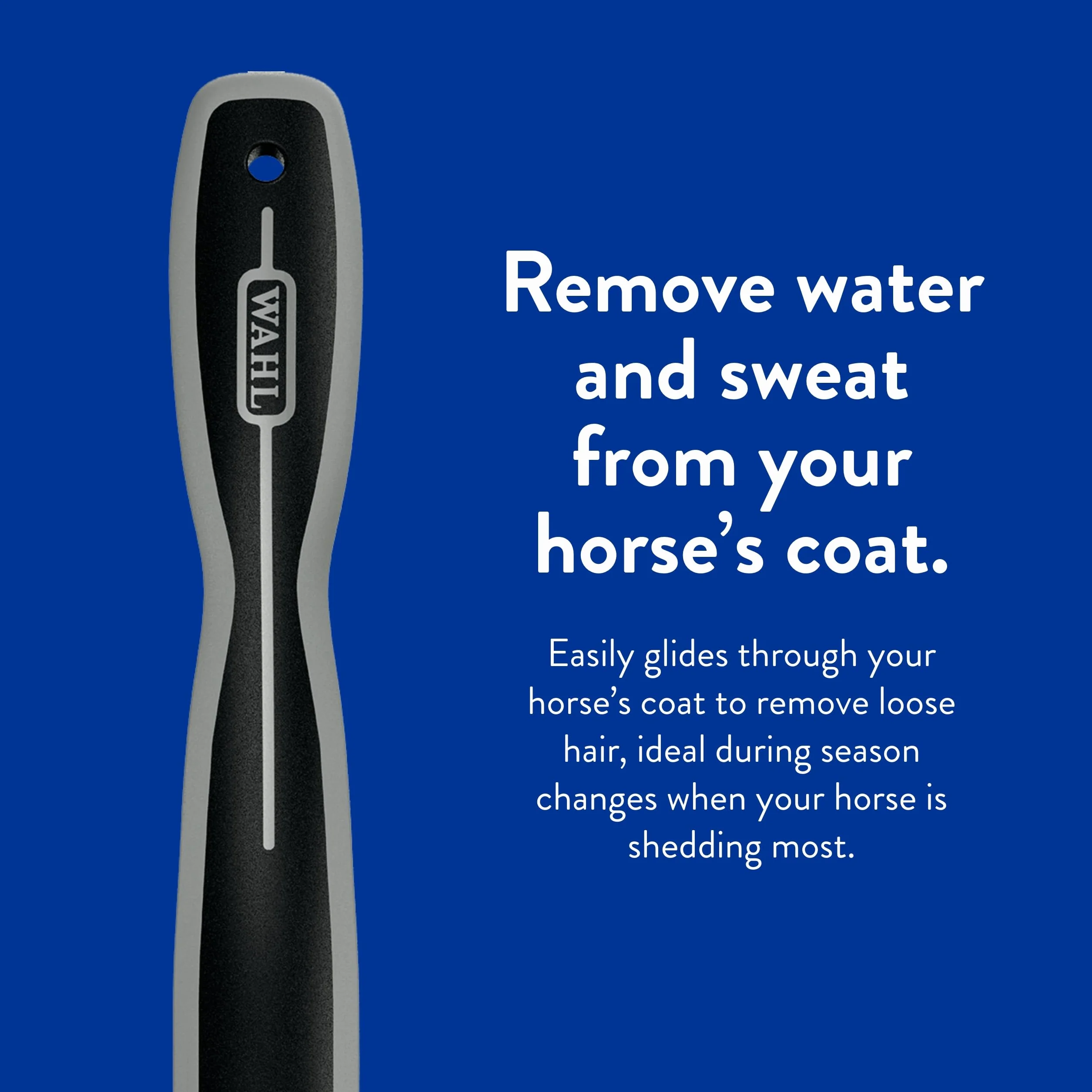 WAHL Grattoir Professionnel pour Chevaux - Noir