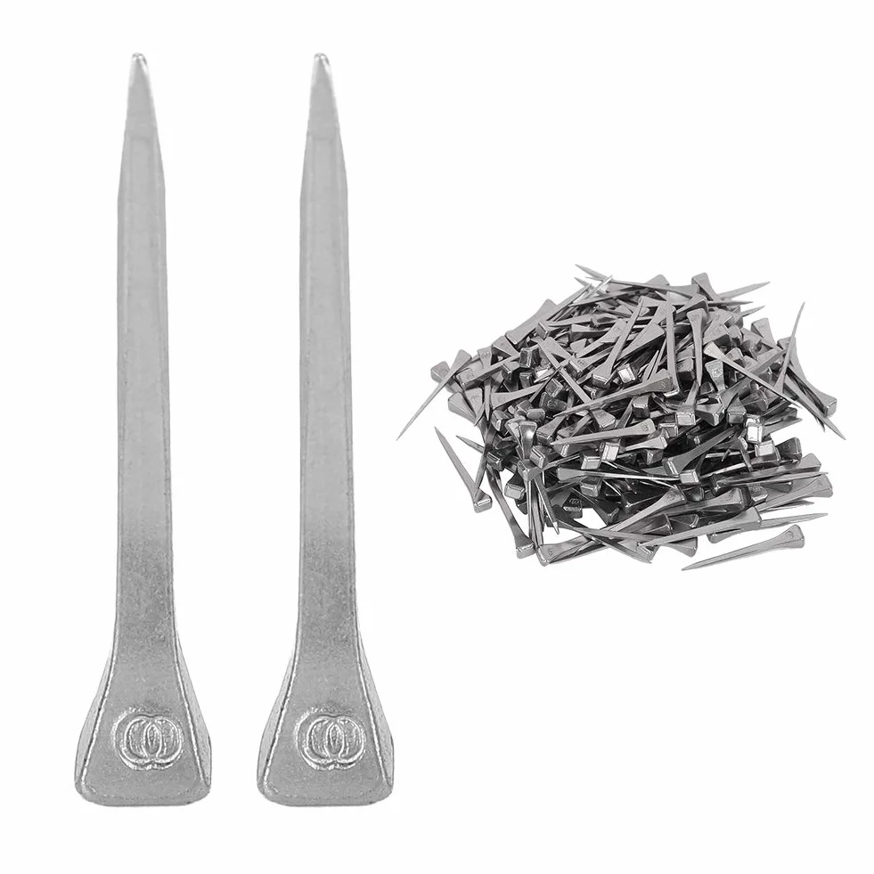 Joyzan Clous Fer Cheval 250 Pcs Horseshoe Nail Acier Outil équipement Cheval