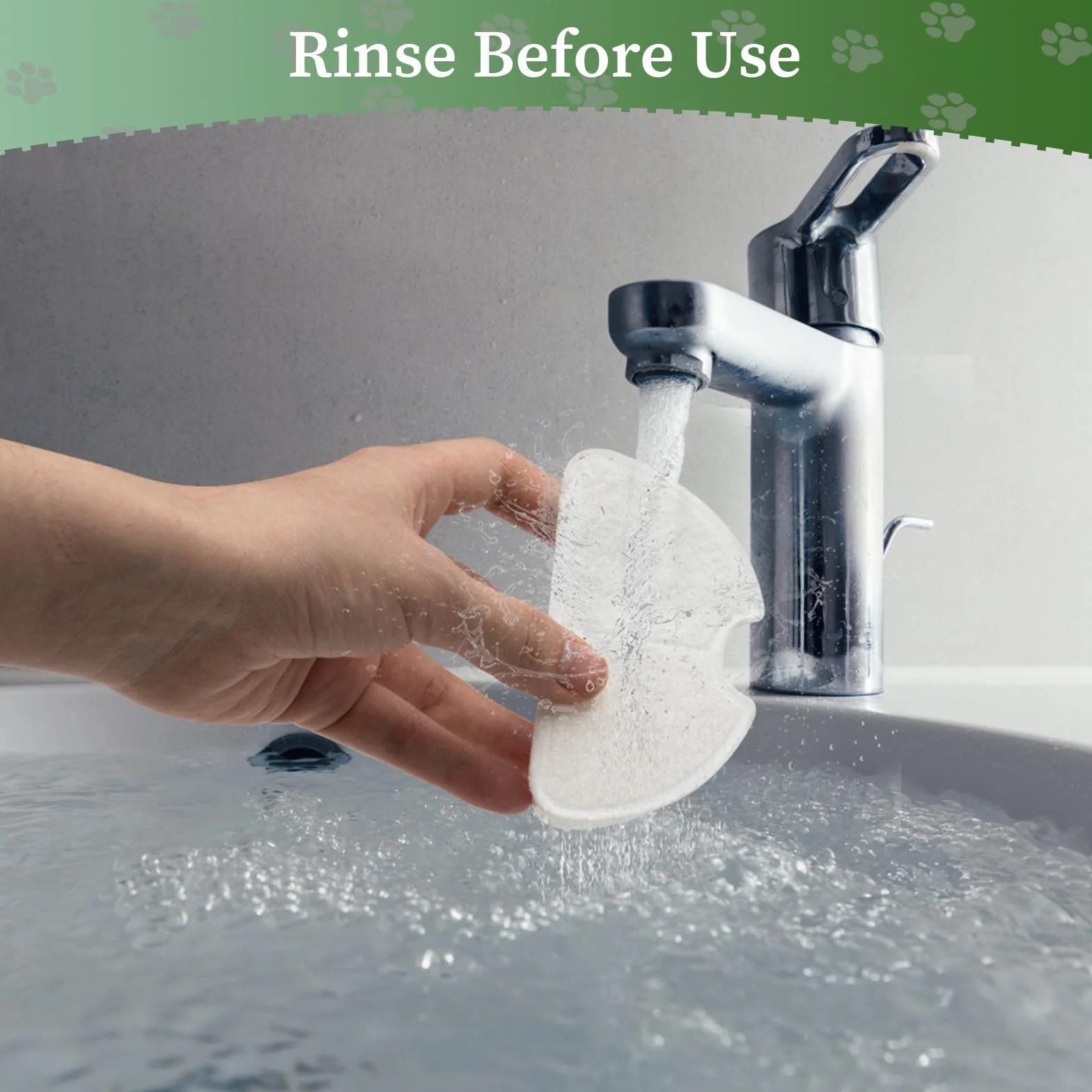 Lot de 6 filtres pour fontaine à chat + 6 filtres en mousse, triple filtration