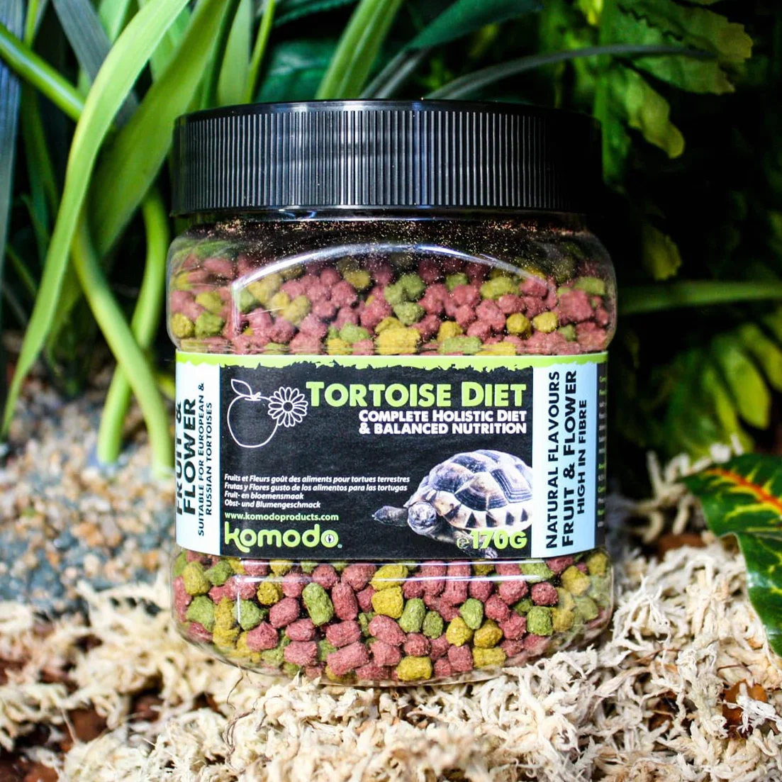 Komodo Diet Fruit & Flower Nourriture pour Tortue 680 g