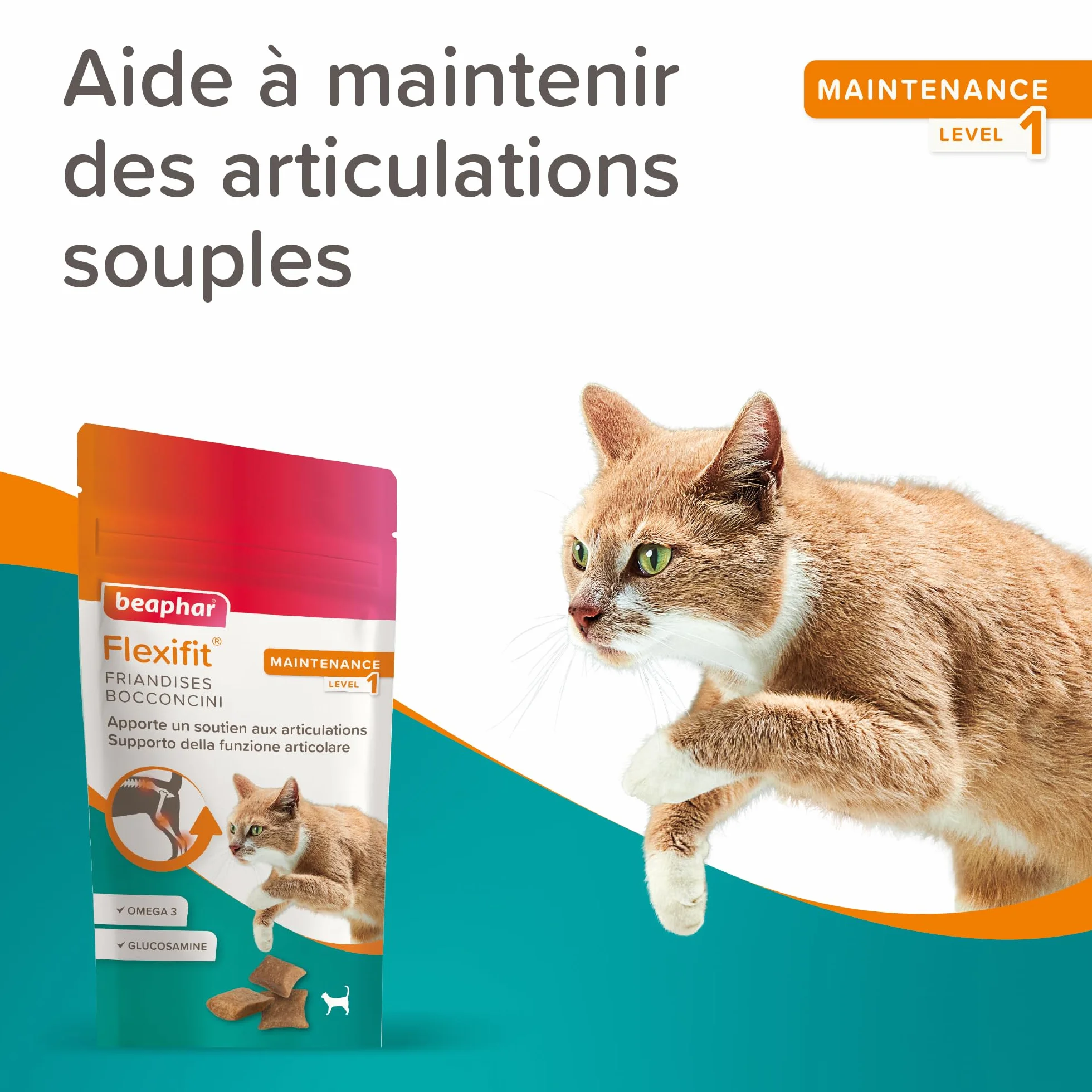 BEAPHAR Friandises Articulations Flexifit® pour Chats 35g