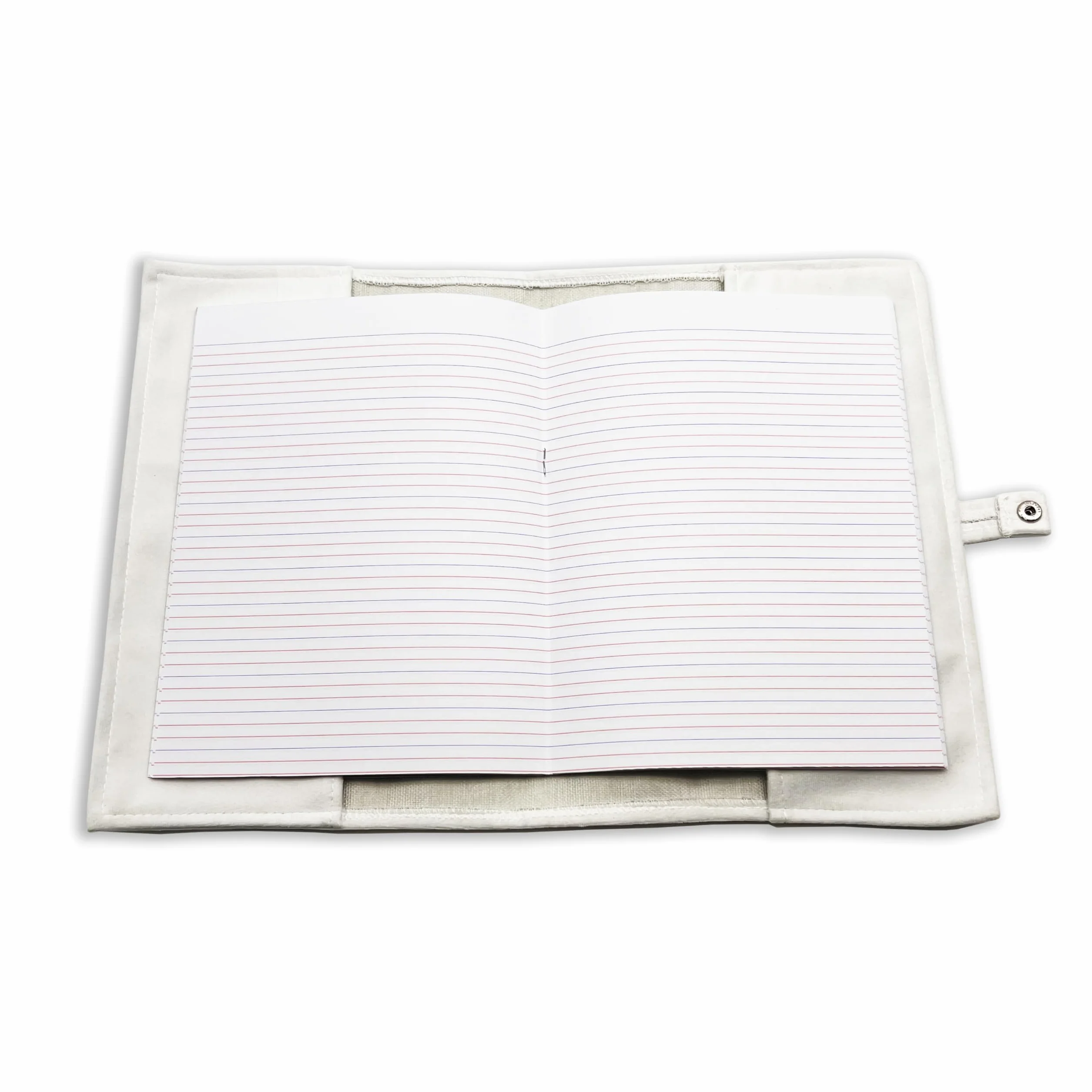 Protège carnet de santé personnalisé Lion - Flanelle douce, fermeture à pression