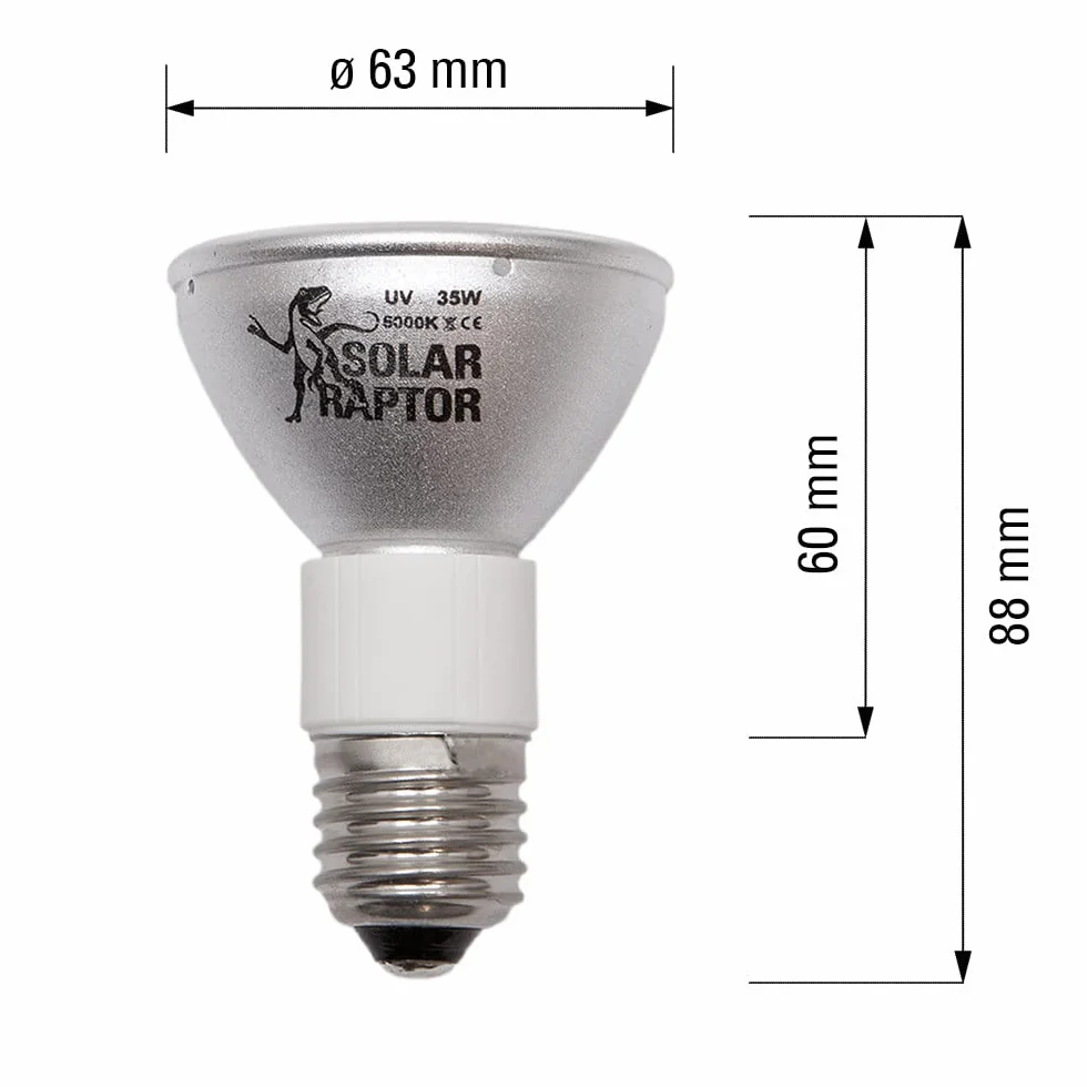 ECONLUX SolarRaptor Spot HID PAR20 35 W
