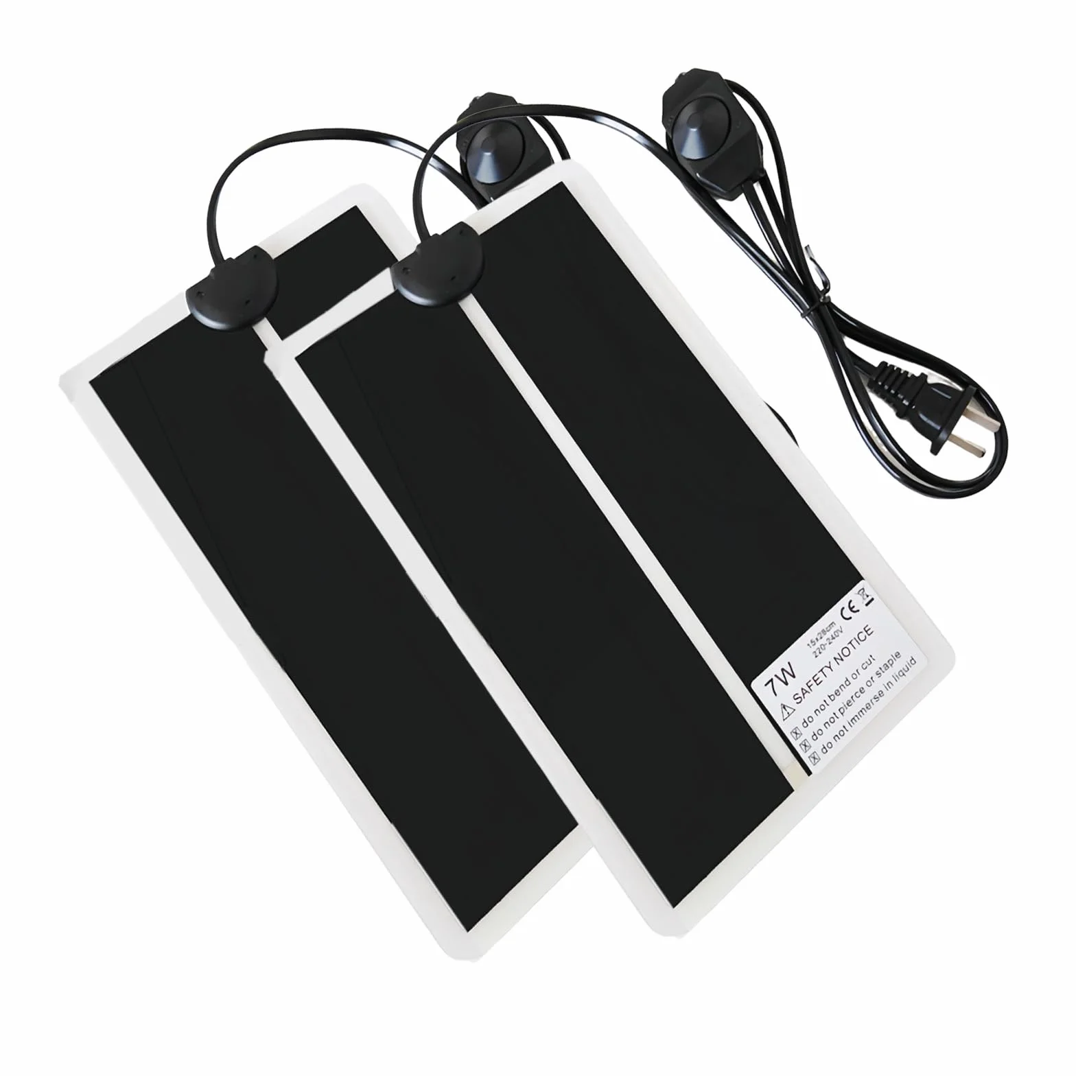 Tapis Chauffant pour Terrarium 15x28 cm Réglable 0-35°C Reptiles Amphibiens 7W 220-240V