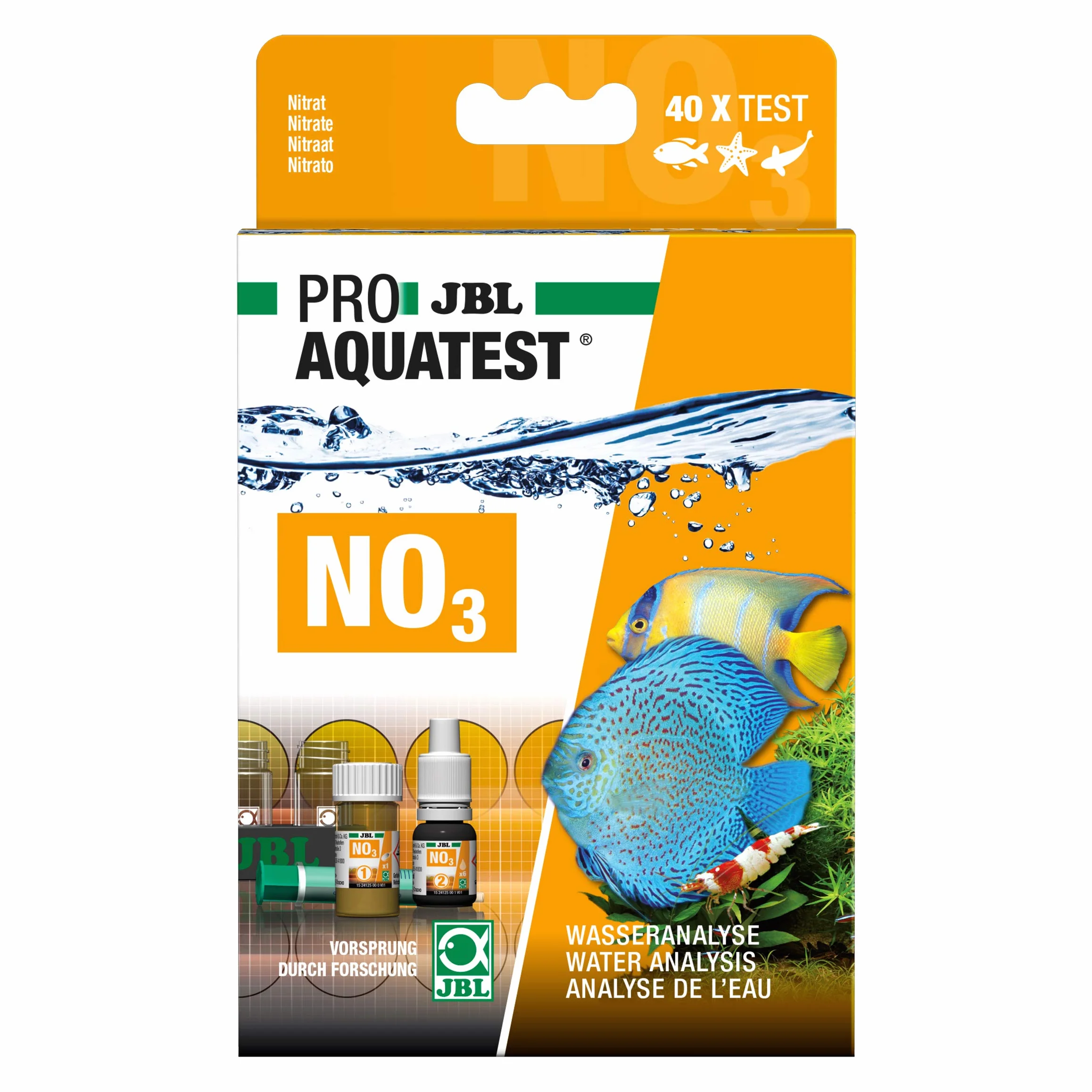 JBL Proaquatest No3 Nitrate Teste de Qualité d'Eau pour Aquariophilie
