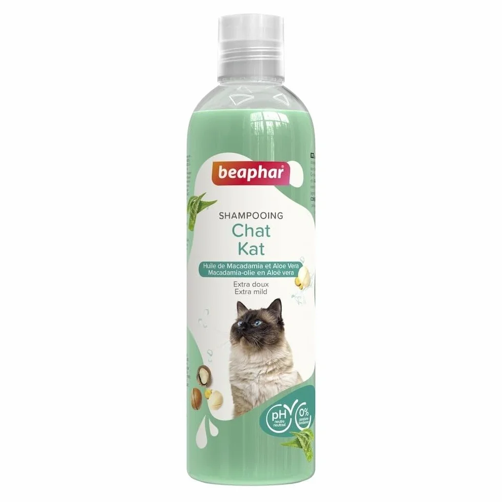 BEAPHAR Shampooing Essentiel Universel pour Chat Extra-Doux 250 ML