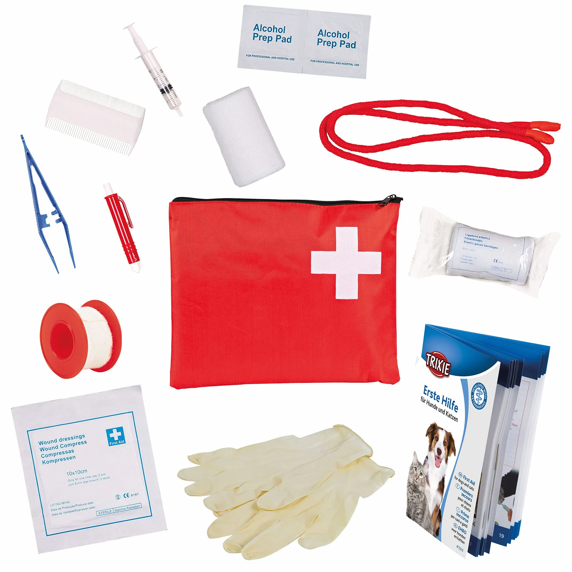 Trixie Set de Premier Secours pour Chien et Chat, 1 Unité