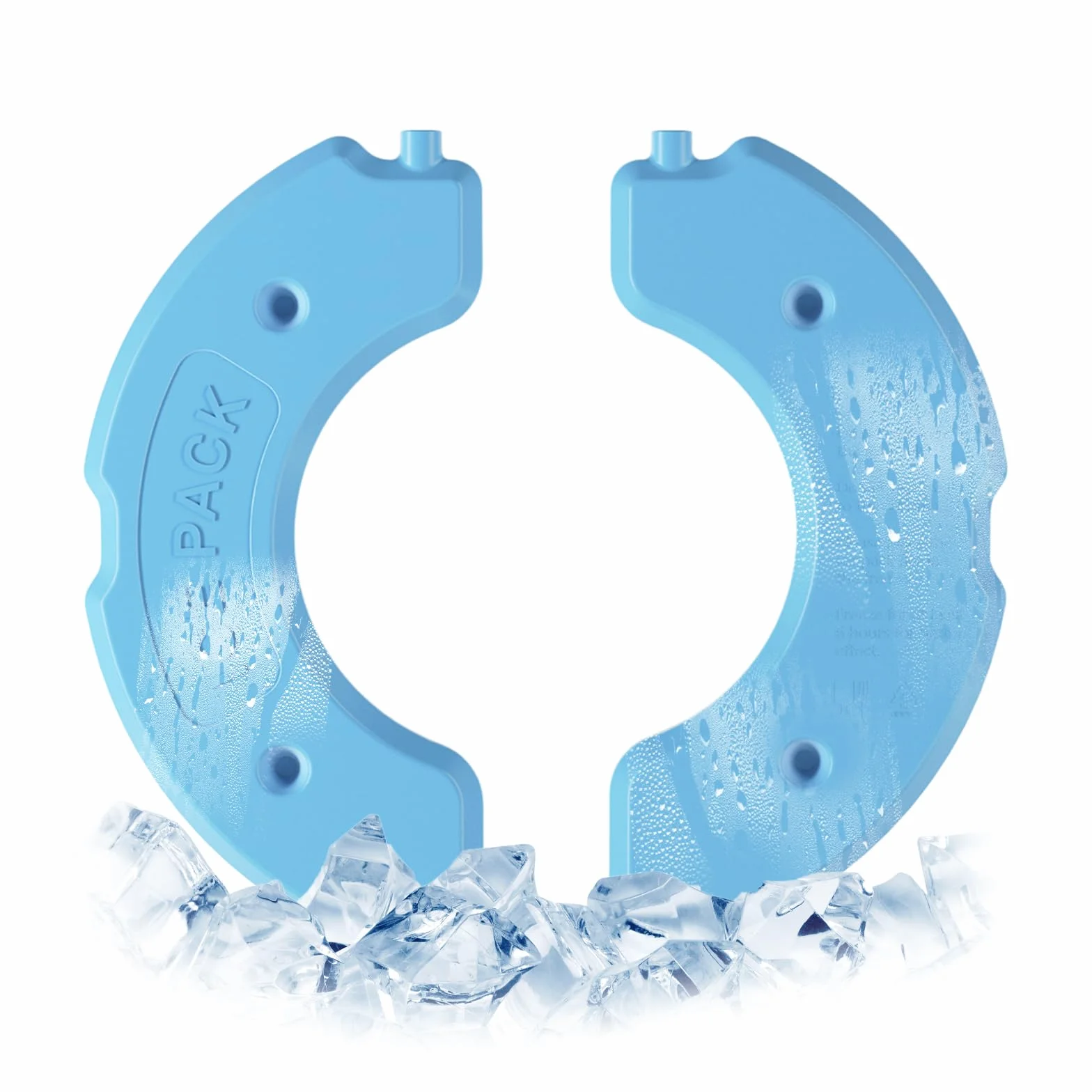 Lot de 2 blocs réfrigérants de rechange pour nourriture humide pour chat - Compatible avec mangeoire F19