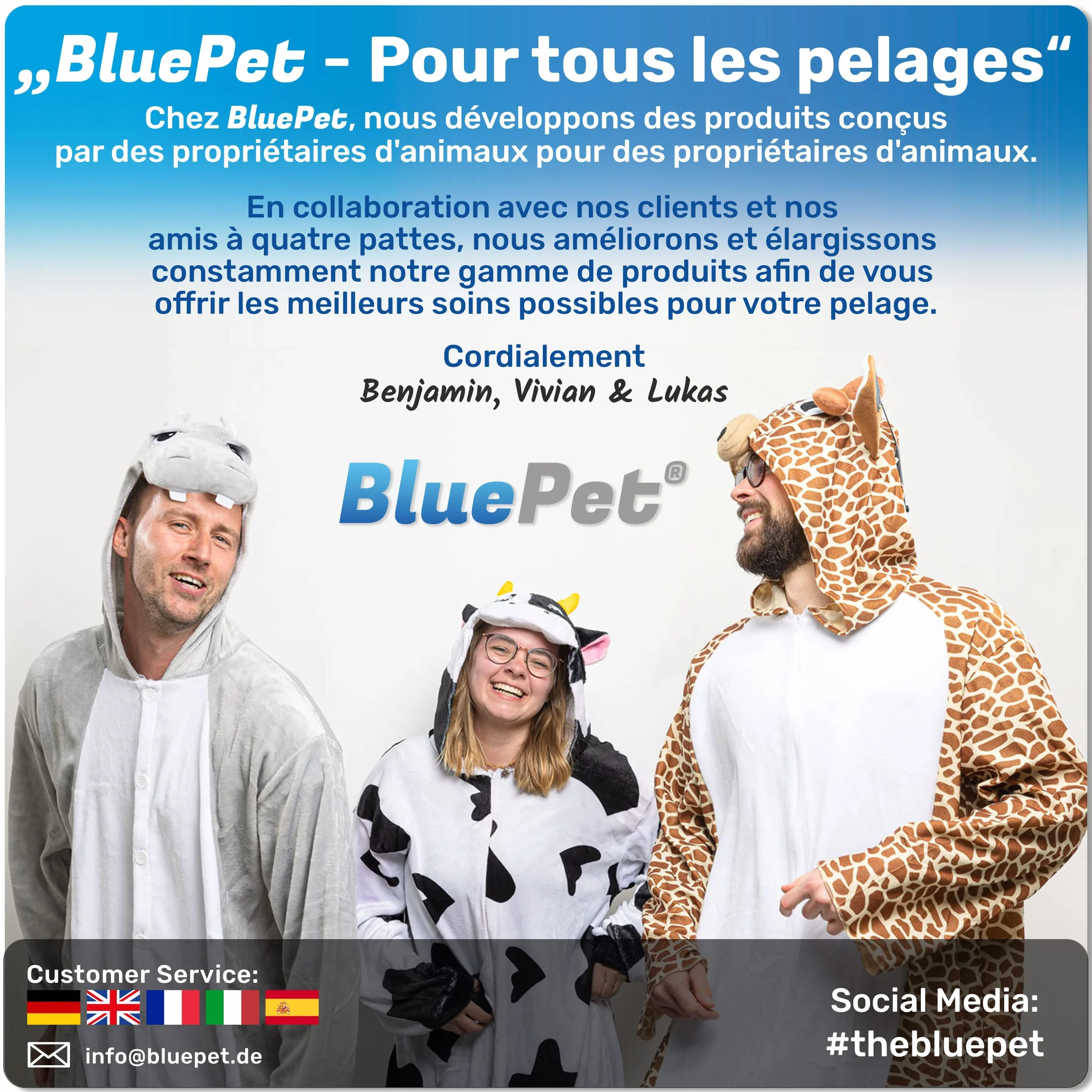 BluePet Tire Tique pour Chiens Chats Humains Crochet à Tiques Retireur Pince