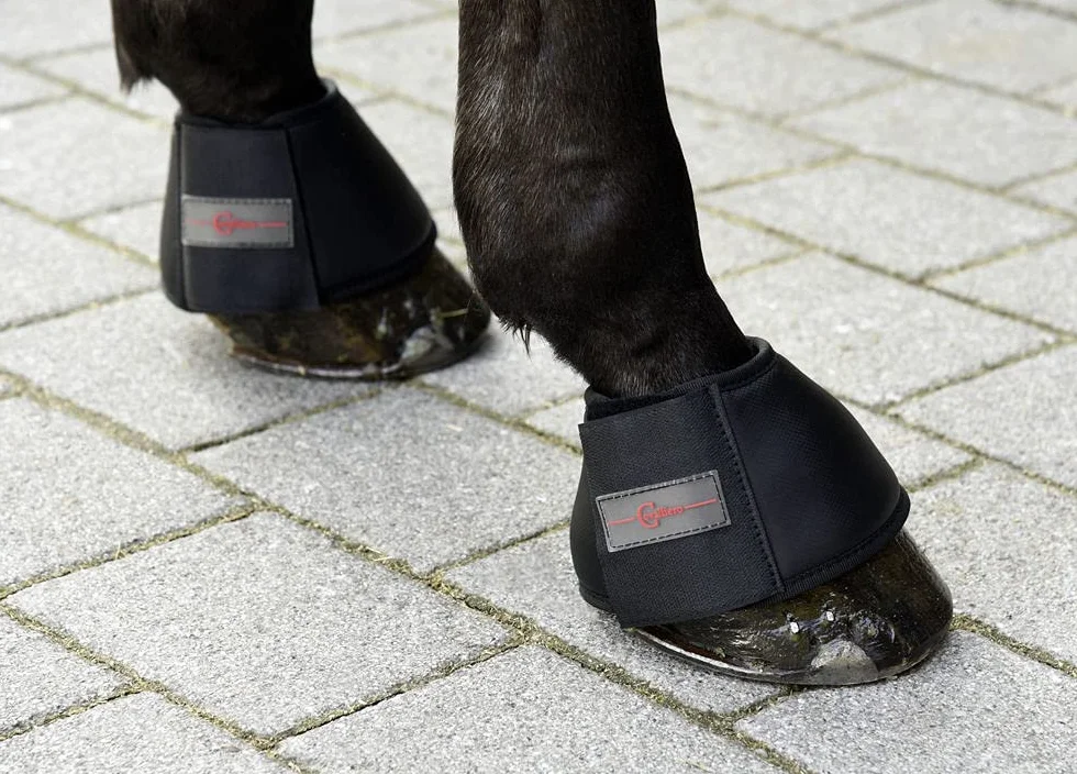KERBL Cloches de Protection Protecto pour Cheval XXFull Noir 1 Unité