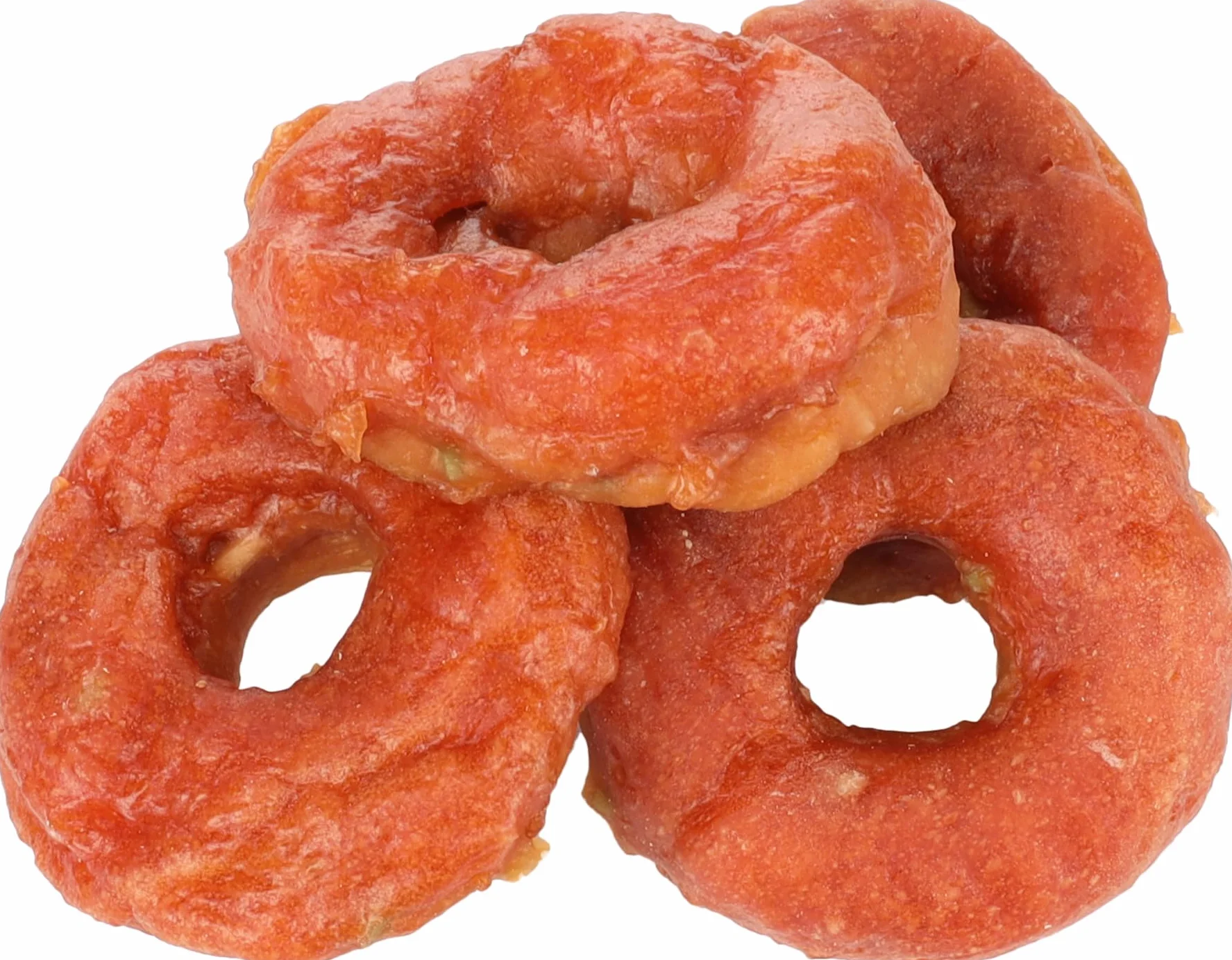 friandises pour chien Hapki donut au poulet snack à mâcher 4 pièces 95 g