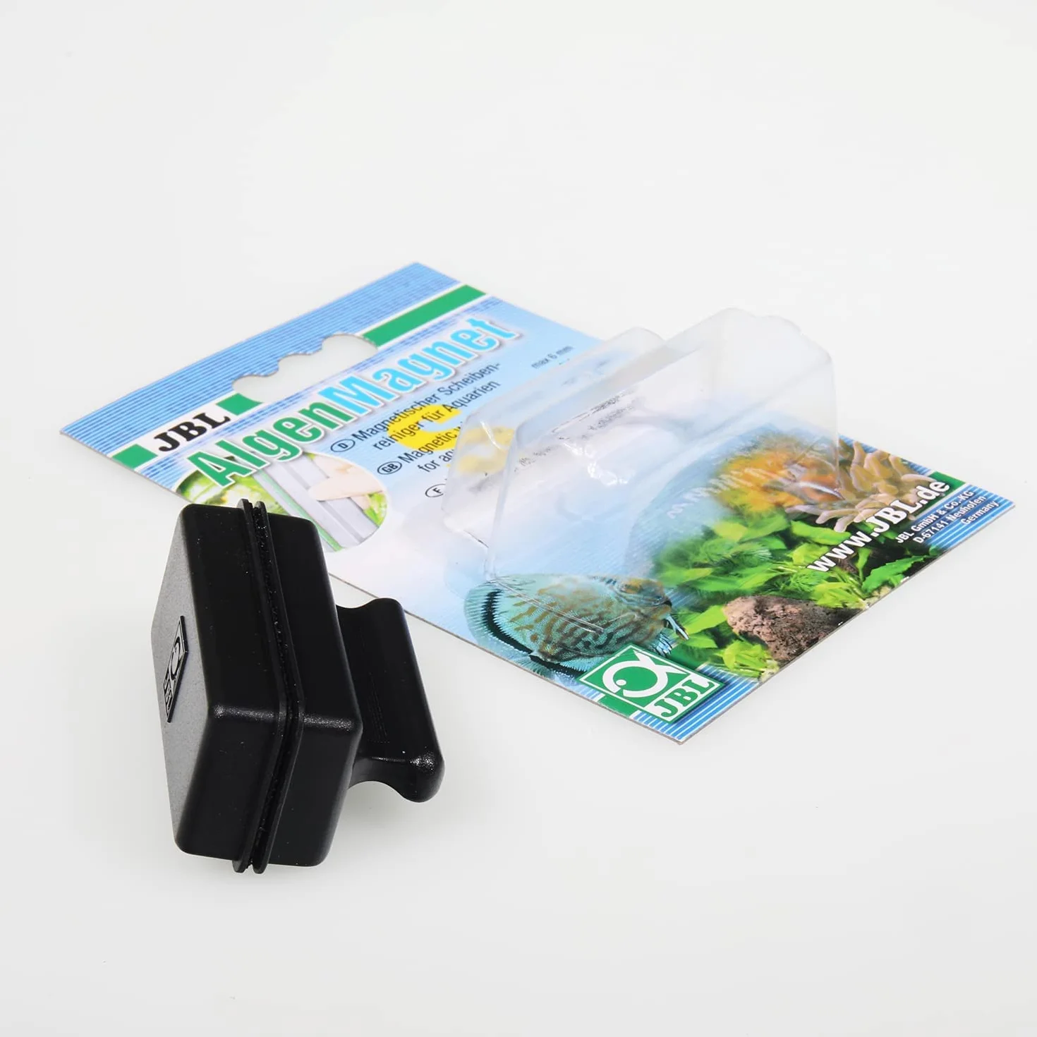 JBL Nettoyeur de vitres aimanté pour aquarium, Aimant à algues S