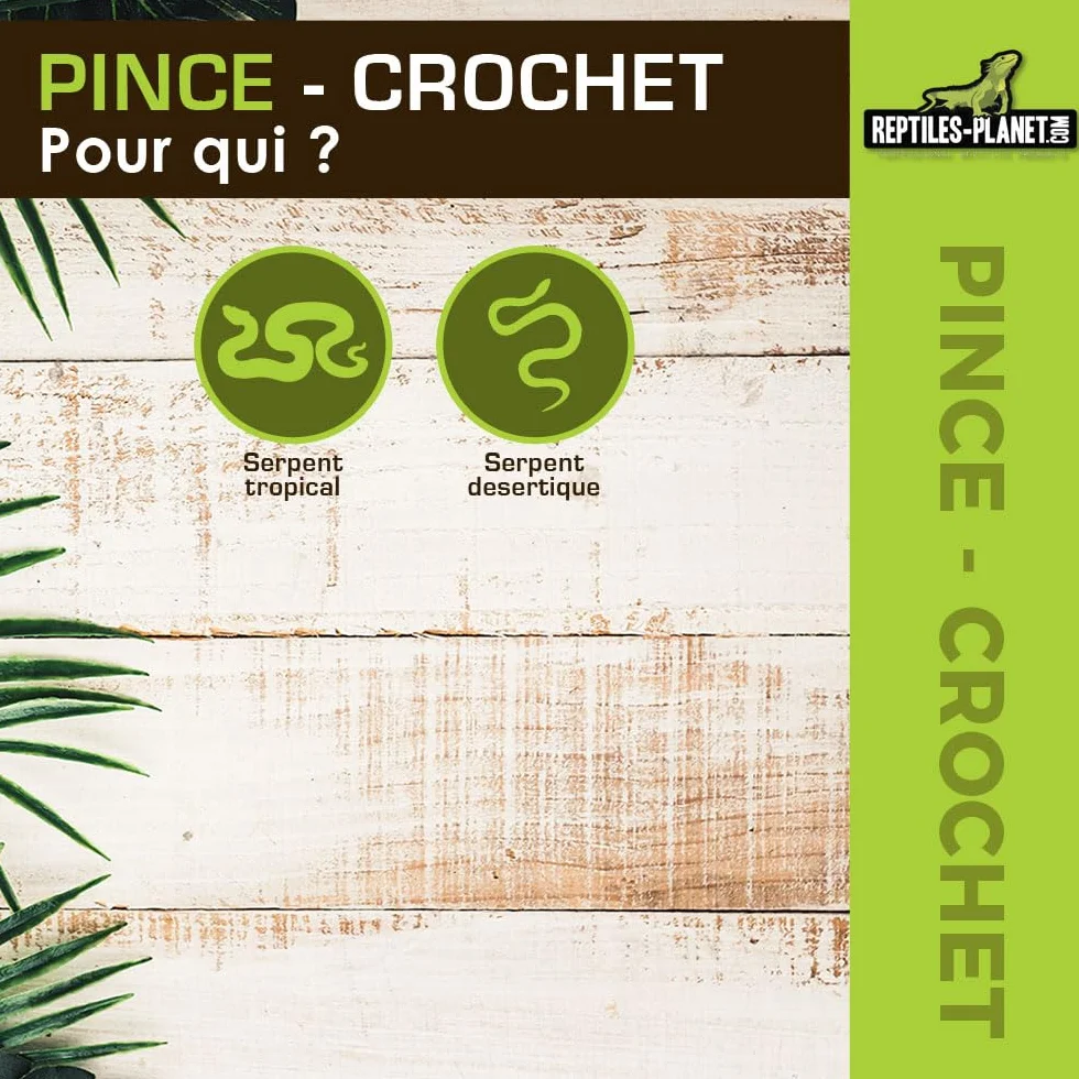 Pince Crochet Protect pour Reptiles 63 cm