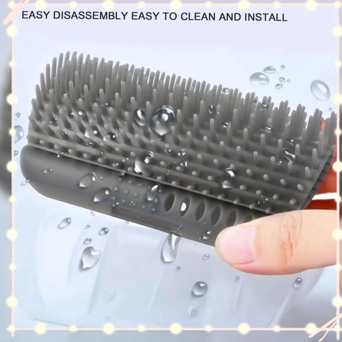 Brosse pour Chat Murale Coin, 2 Pièces Peigne Toiletteur avec Herbe à Chats et Vis