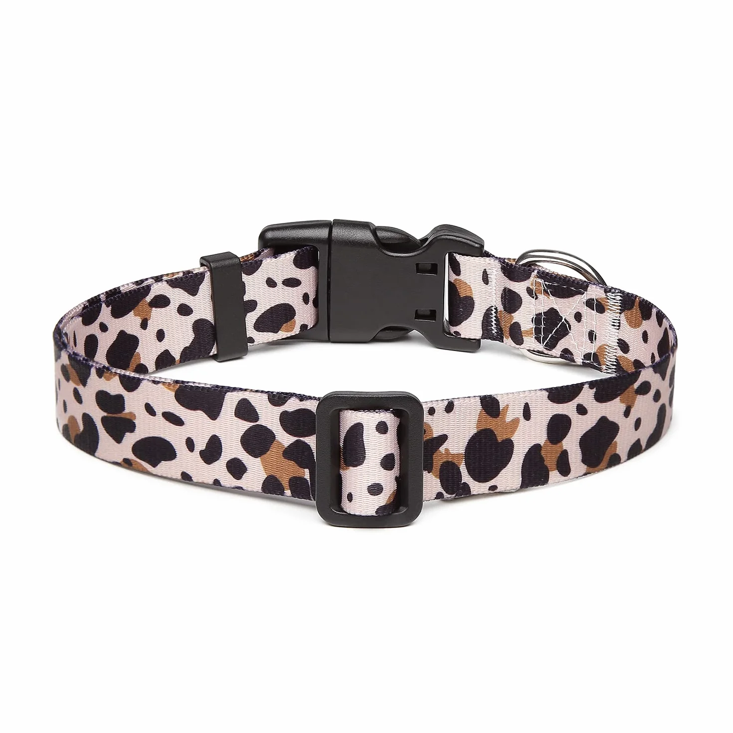 Collier pour Chien Motif Tendance Nylon Réglable Léopard M